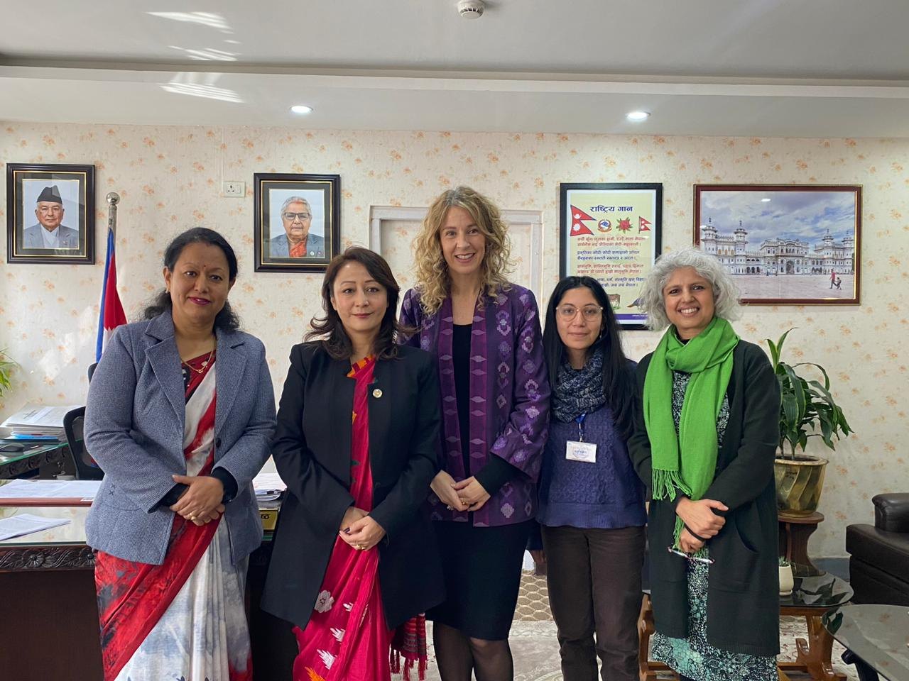 UN Women Nepal, Ministry Discuss Gender Equality Plans Ahead of CSW70