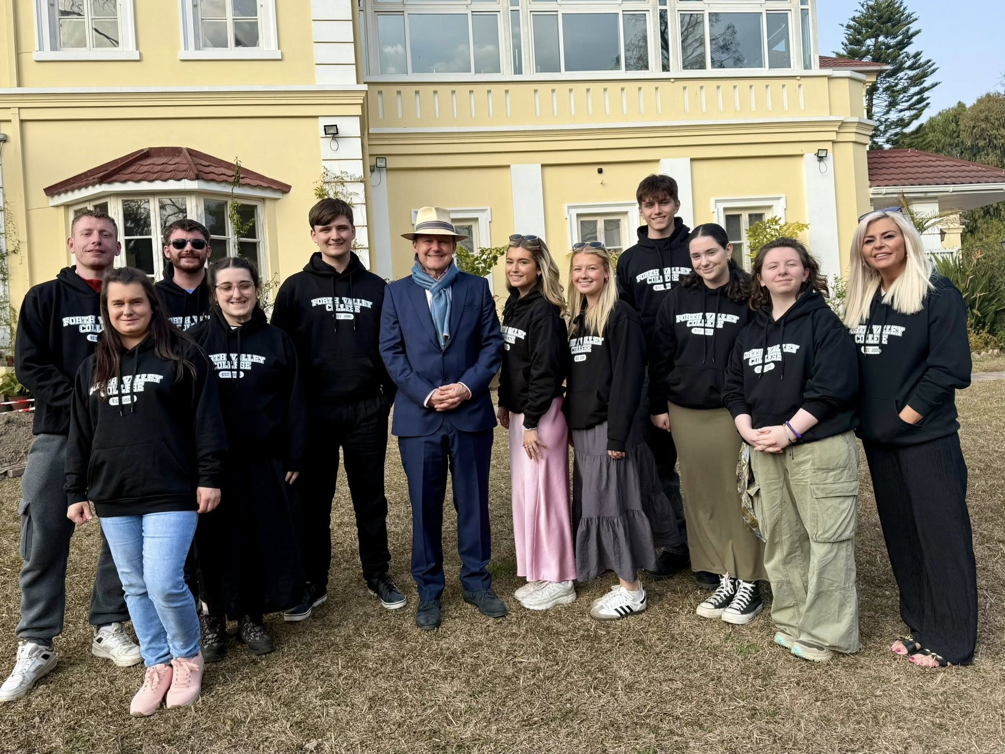 Forth Valley College Students Share Nepal Exchange Experiences with UK Ambassador Fenn