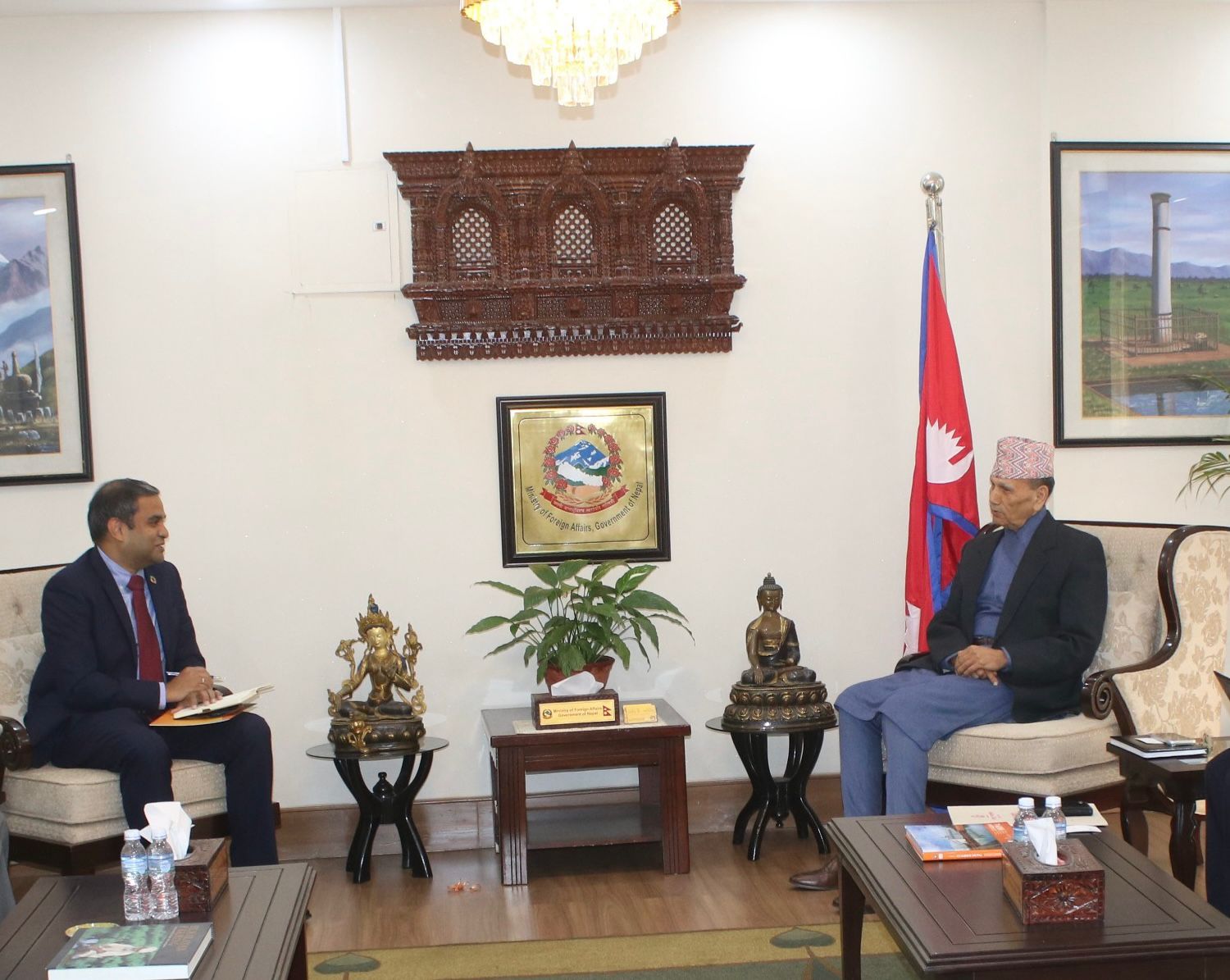 UNFPA Representative Pays Courtesy Call on Foreign Minister