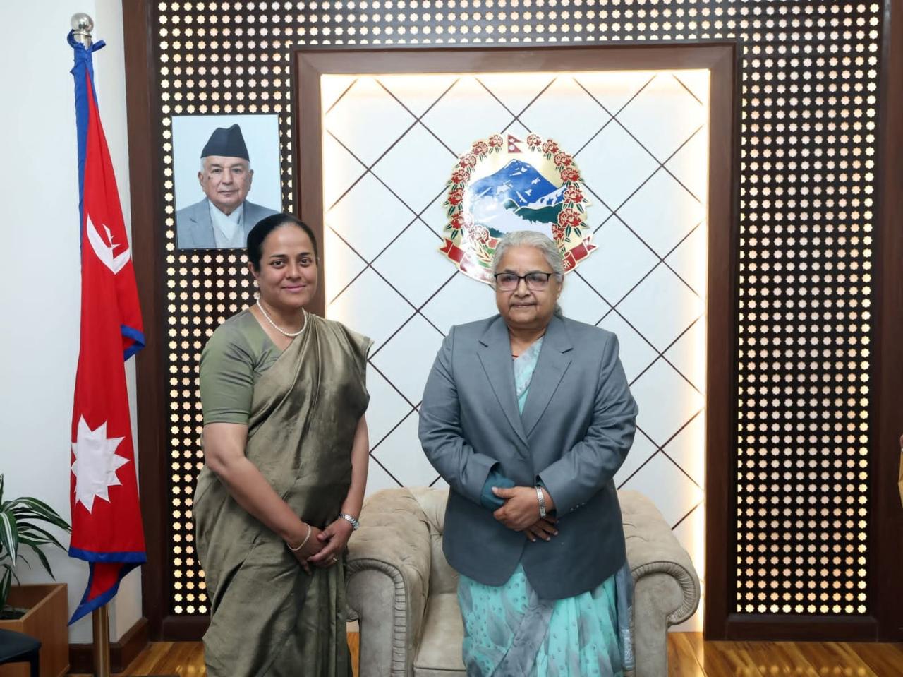Sri Lankan Ambassador Pays Courtesy Call on  Prime Minister Karki