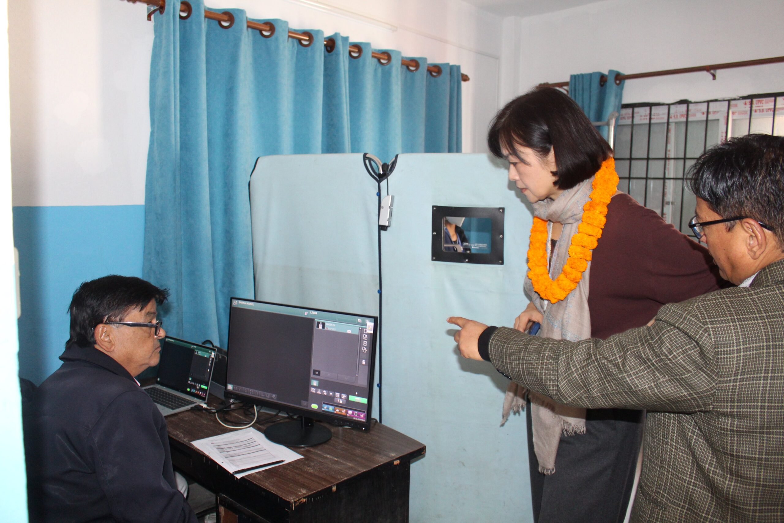 UNDP Nepal Resident Representative Visits TB Active Case Finding Camp in Kathmandu