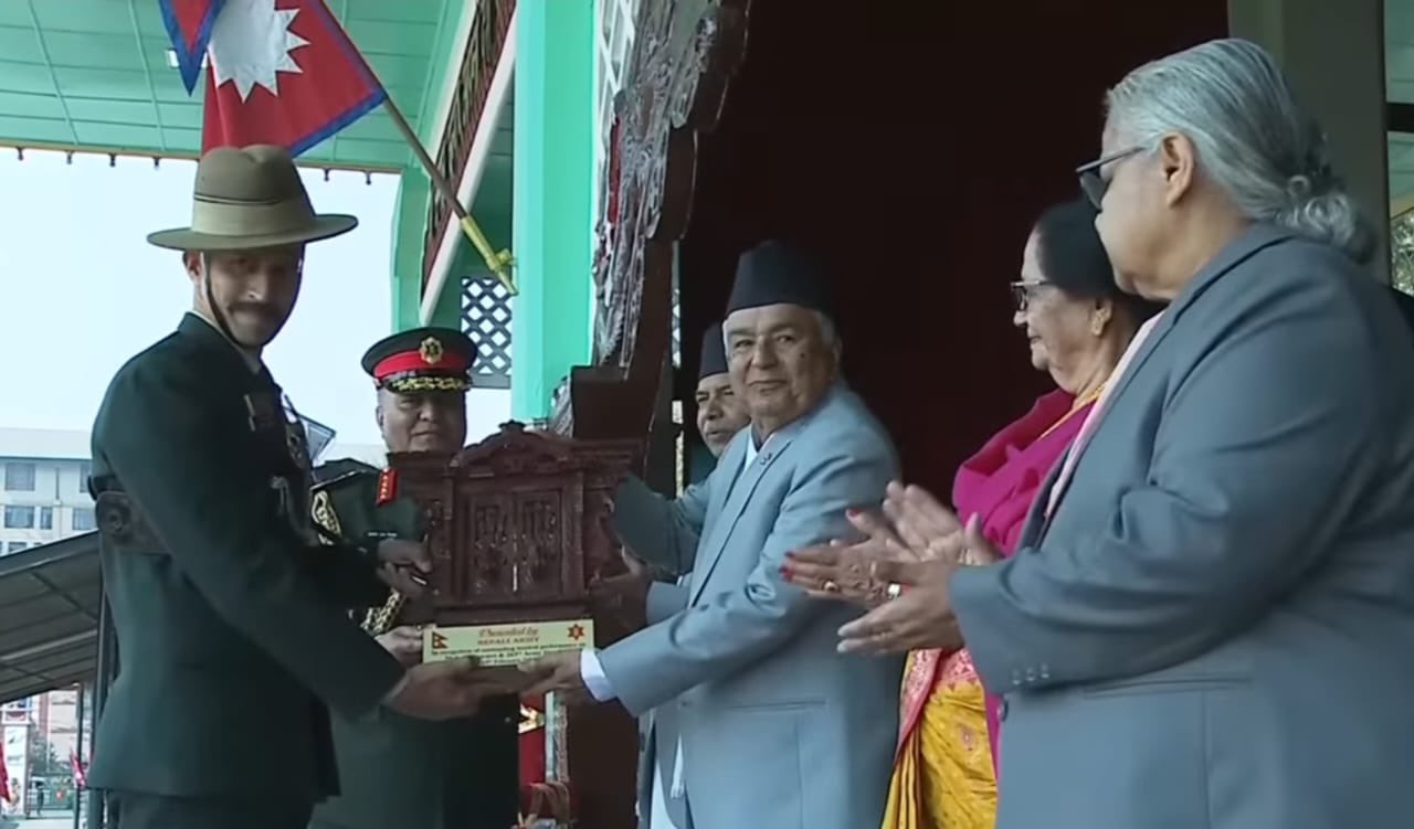 Indian Army Band Participates in 263rd Nepali Army Day Celebrations