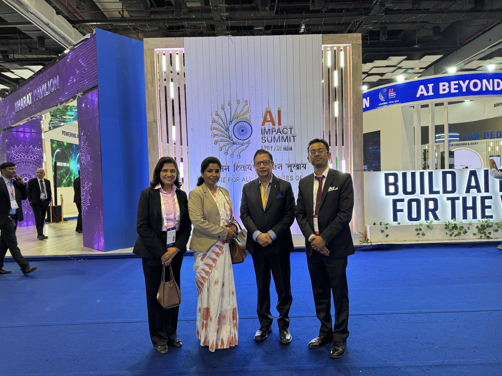 Ambassador Sharma Attends Global AI Summit