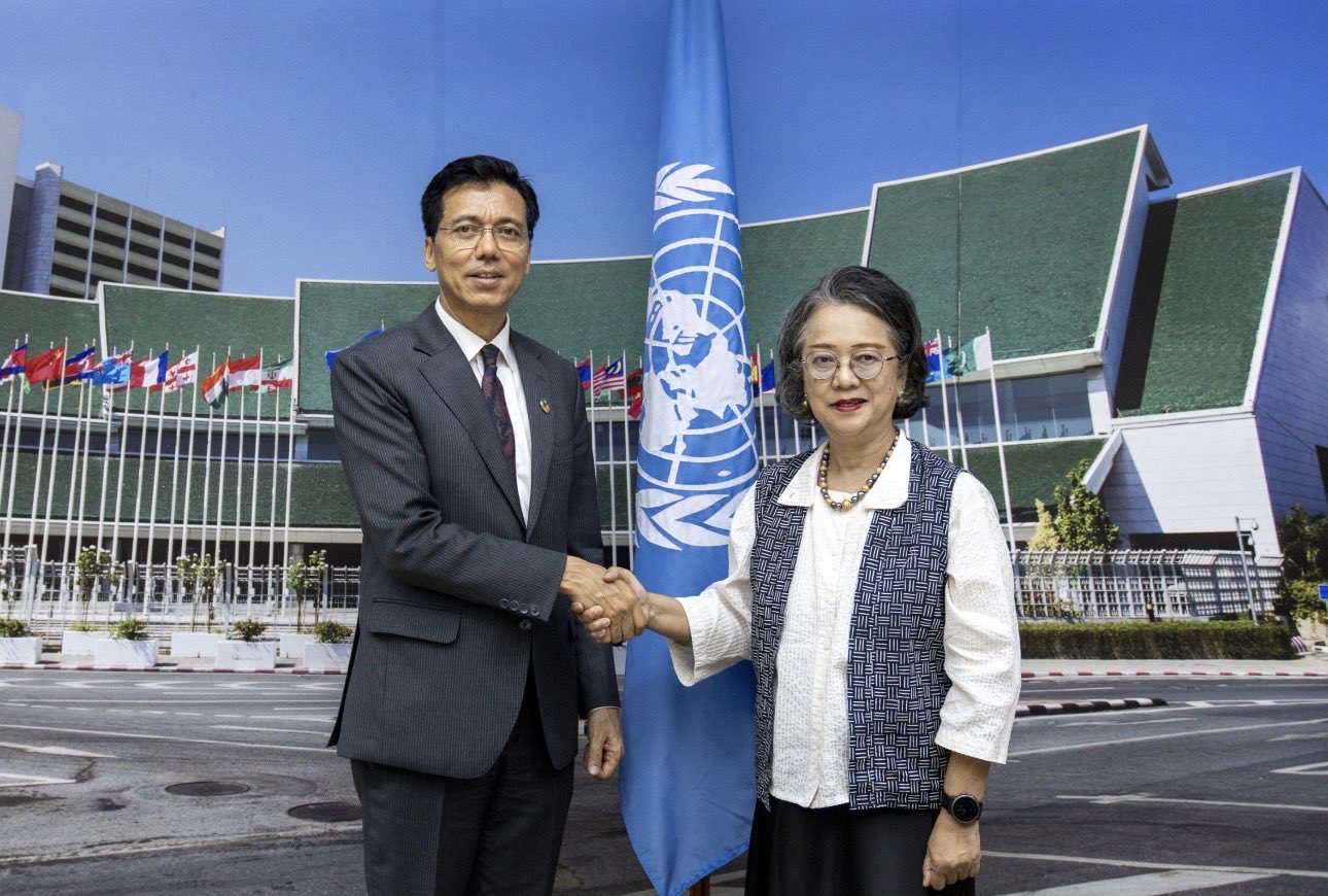 ECOSOC President Thapa Meets UNESCAP Chief to Discuss SDG Preparations