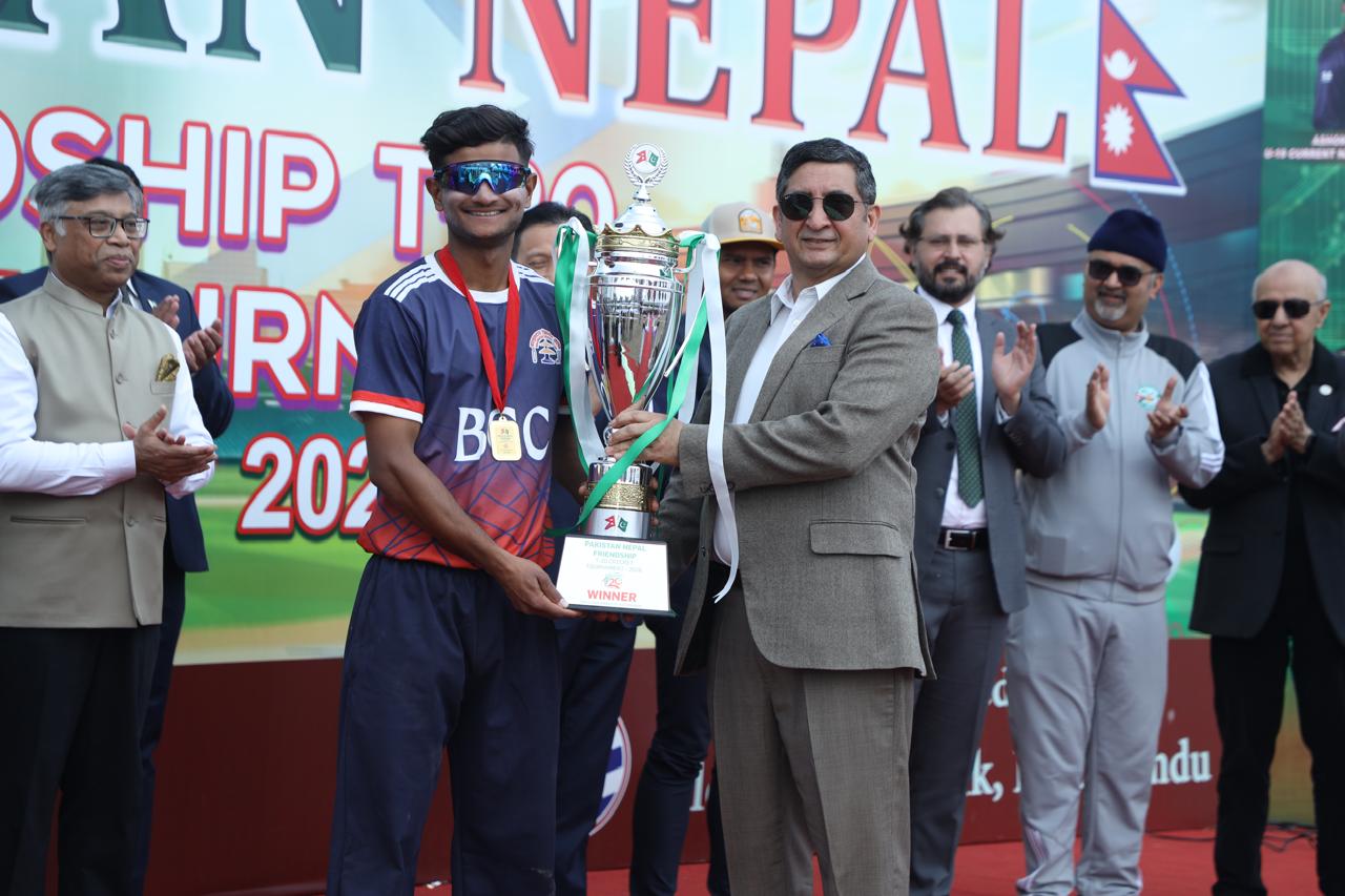 Baluwatar Cricket Academy Wins 11th Pakistan-Nepal Friendship T20 Tournament