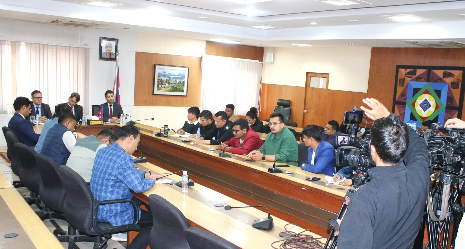 MoFA Briefs on West Asia Situation, Nepali Nationals’ Safety and New Passport System