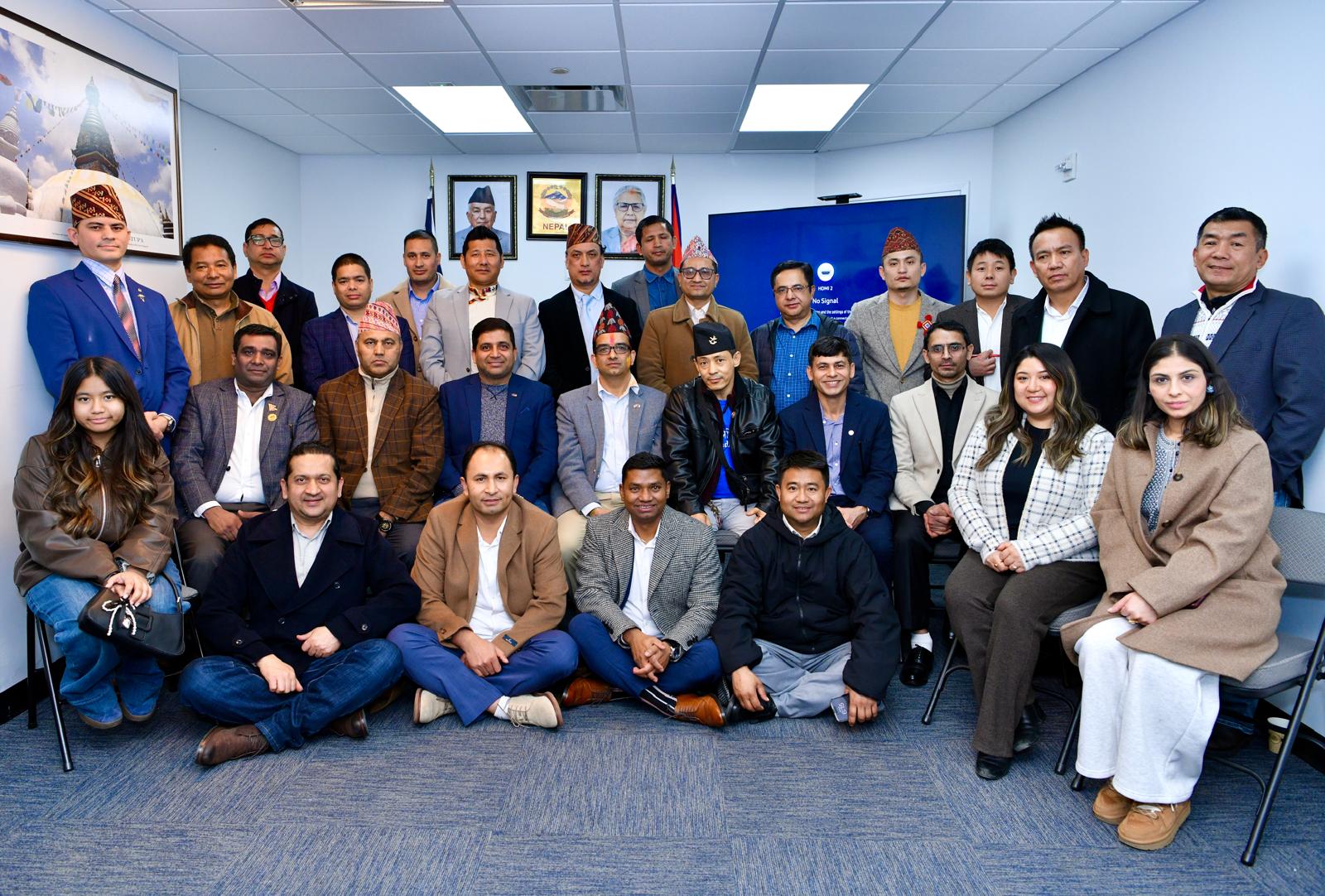 Nepal Consulate in New York Holds Interactive Program with Nepali Community