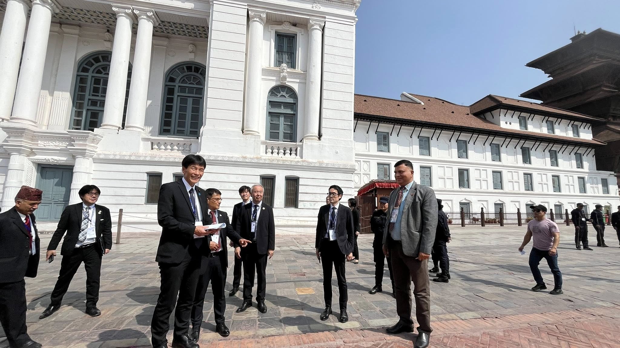 Japanese Vice-Minister Observes Voting in Kathmandu