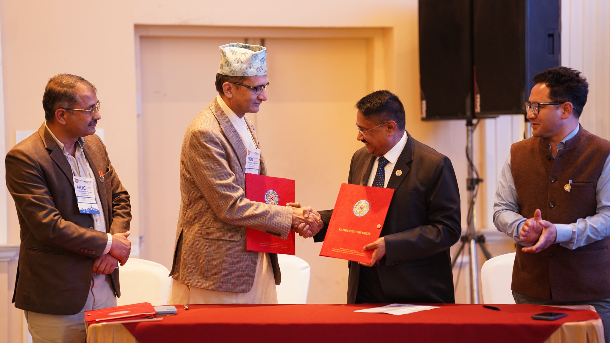 Kathmandu University Signs MoUs with Indian Institutions