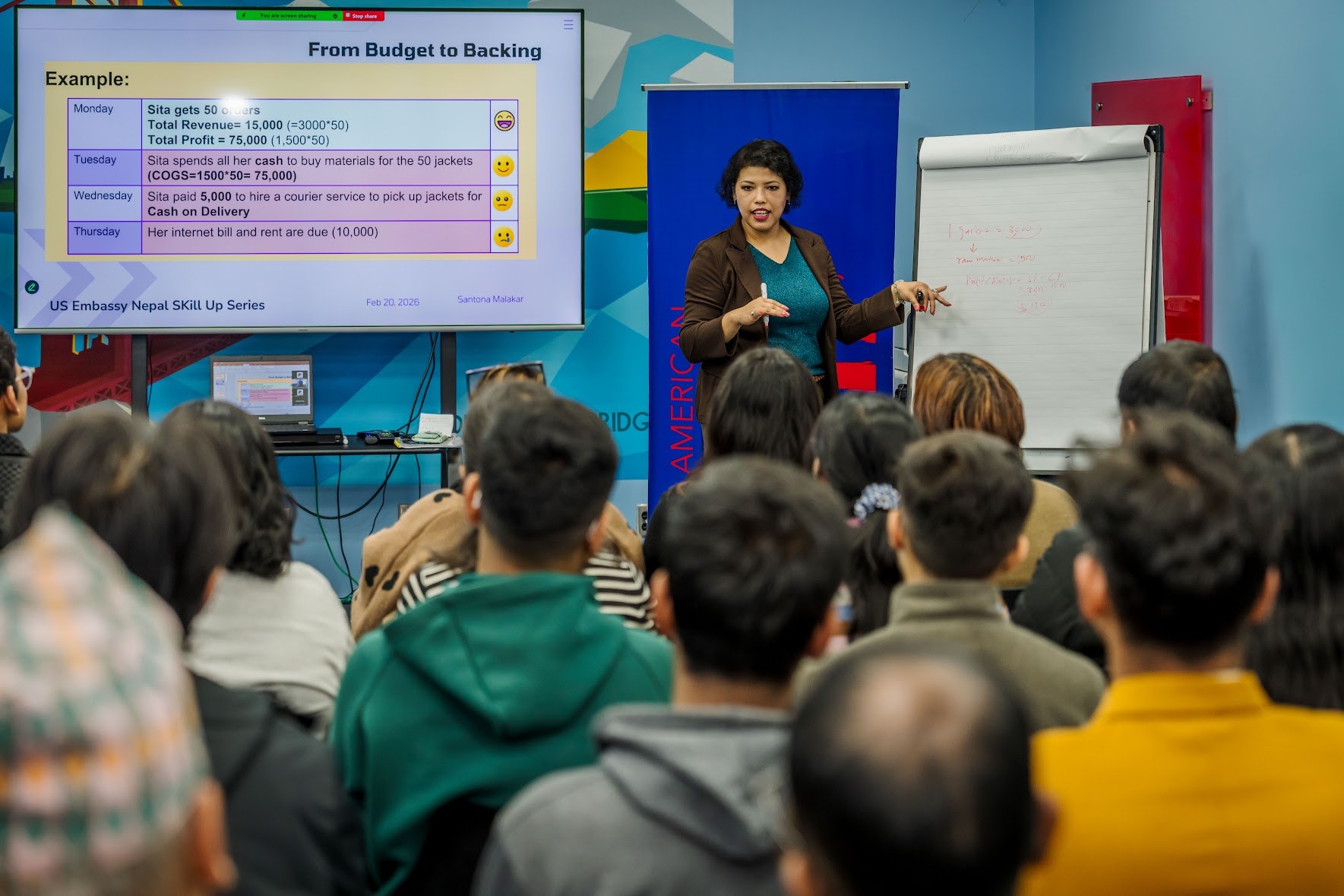 SkillUp Session Focuses on Financial Skills for Nepali Entrepreneurs