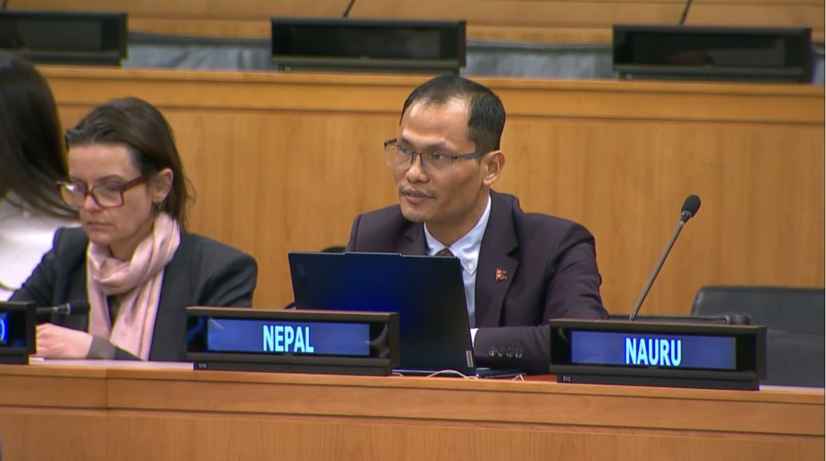 Nepal Calls for Stronger UN Support for LDCs at IAHWG Meeting