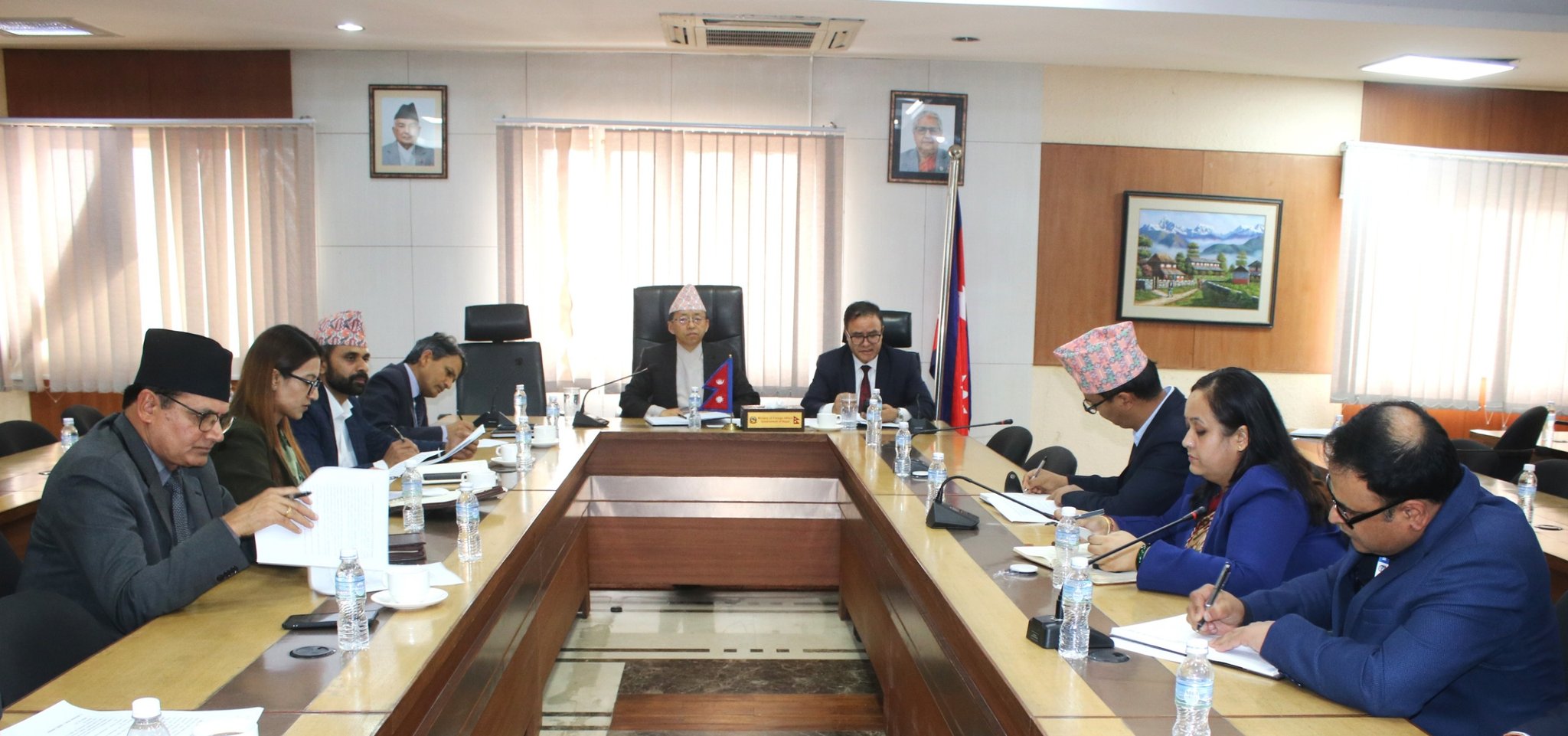 ERT Meeting Reviews Efforts to Ensure Safety of Nepalis in West Asia