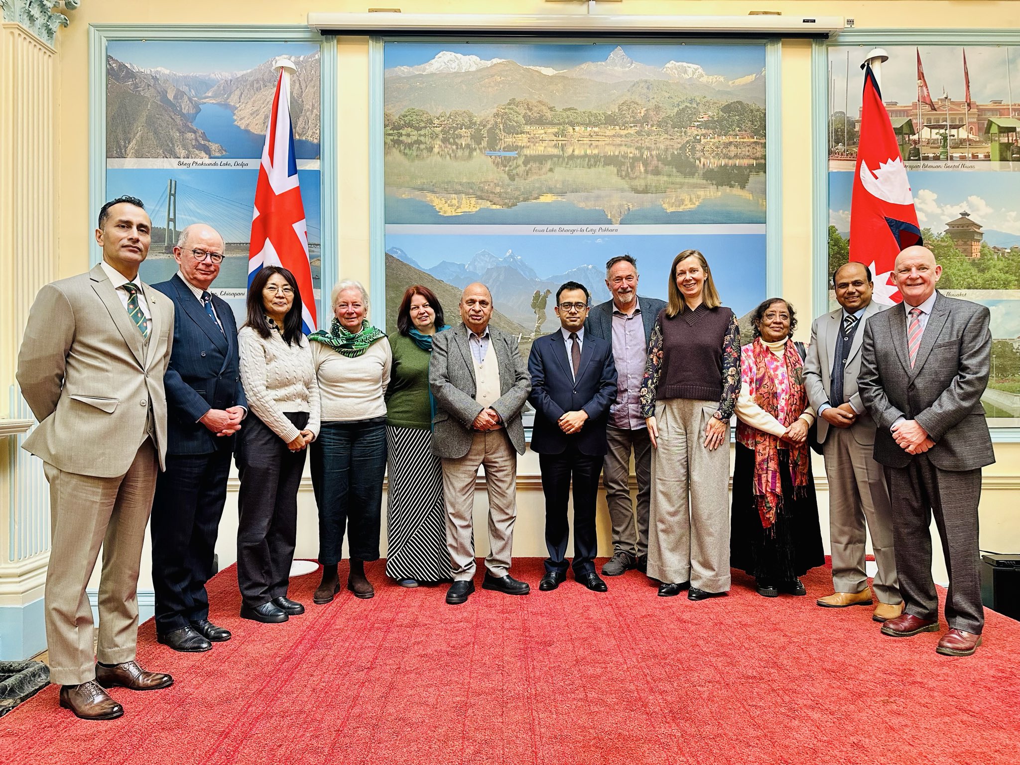 Nepal Embassy in London Hosts BNMT Delegation