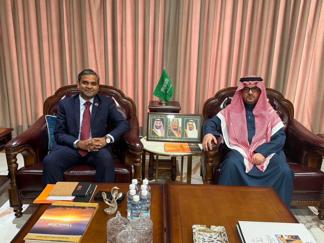 Saudi Ambassador Meets UNFPA Representative in Nepal