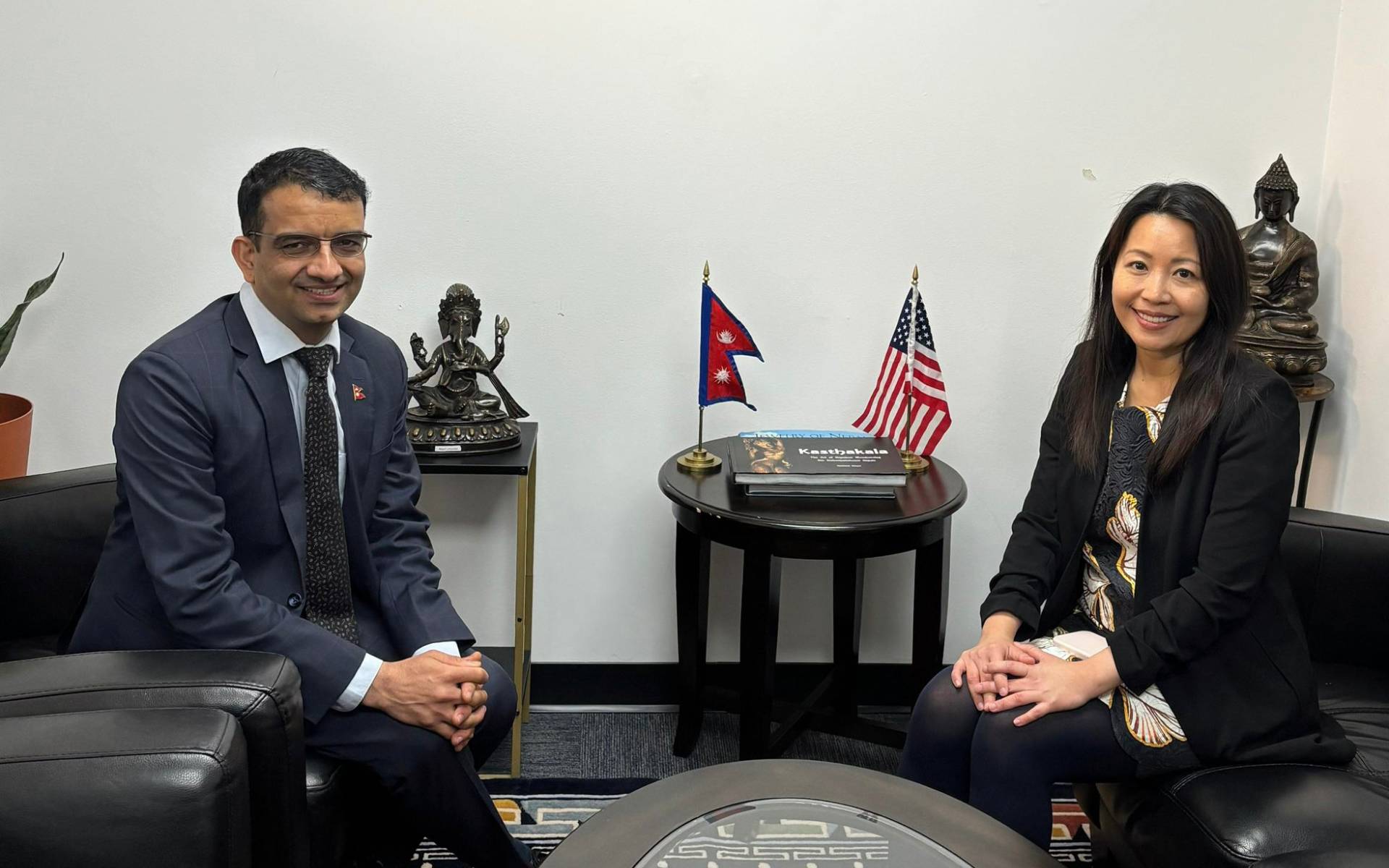 Nepal–Singapore Consuls Discuss Diaspora, Trade and Tech Diplomacy in New York