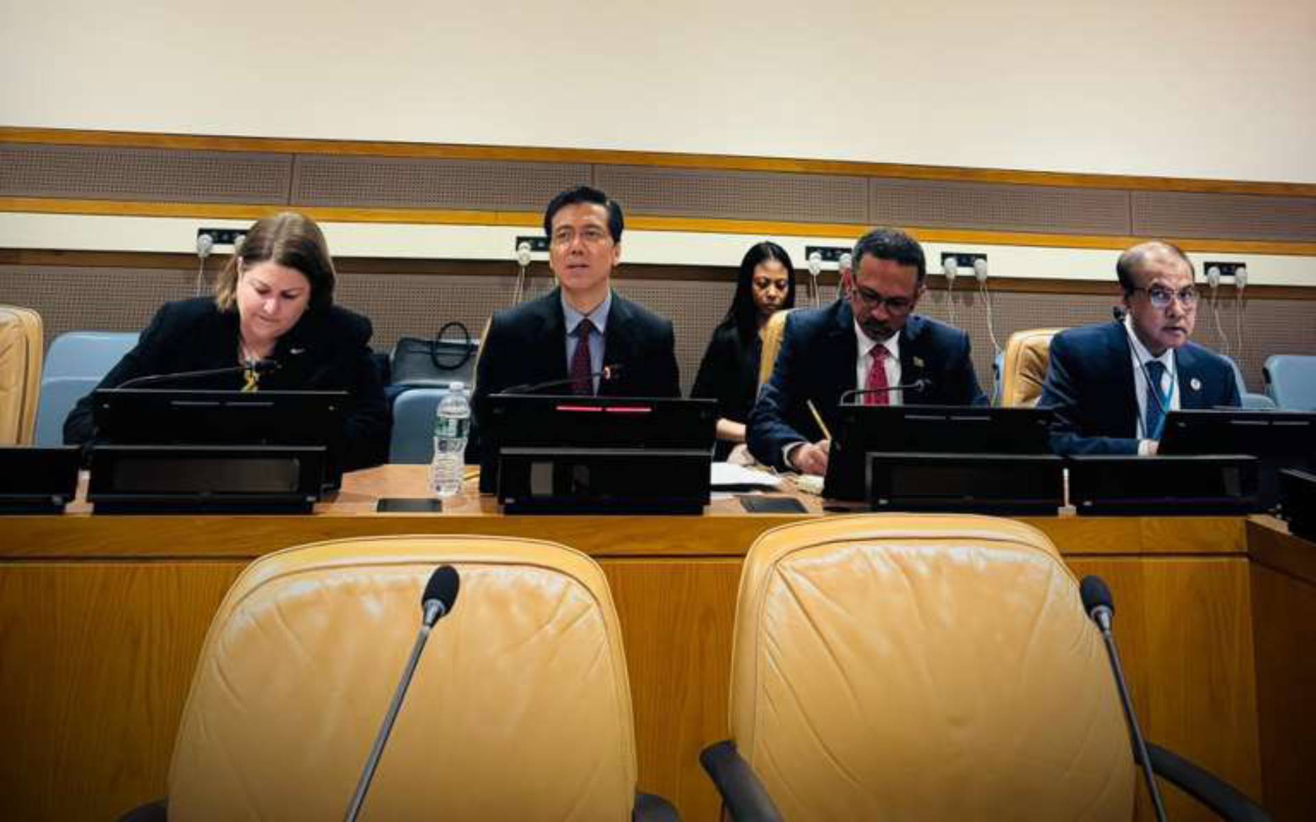 Ambassador Thapa Convenes Meeting With The Co-Chairs Of The Informal Ad Hoc Working Group