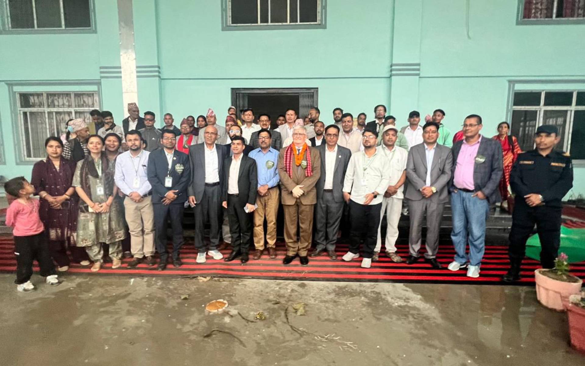 Israeli Ambassador Bass Lays Foundation Stone For a Memorial Park at Far-Western University