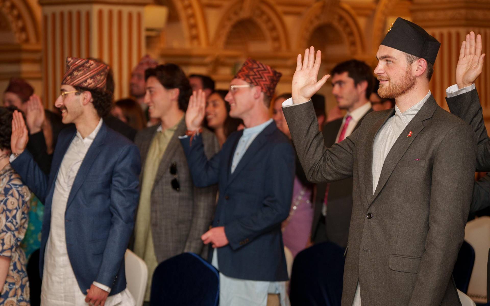 American Chargé d’Affaires Urbom Swears in 51 Peace Corps Volunteers in Nepal