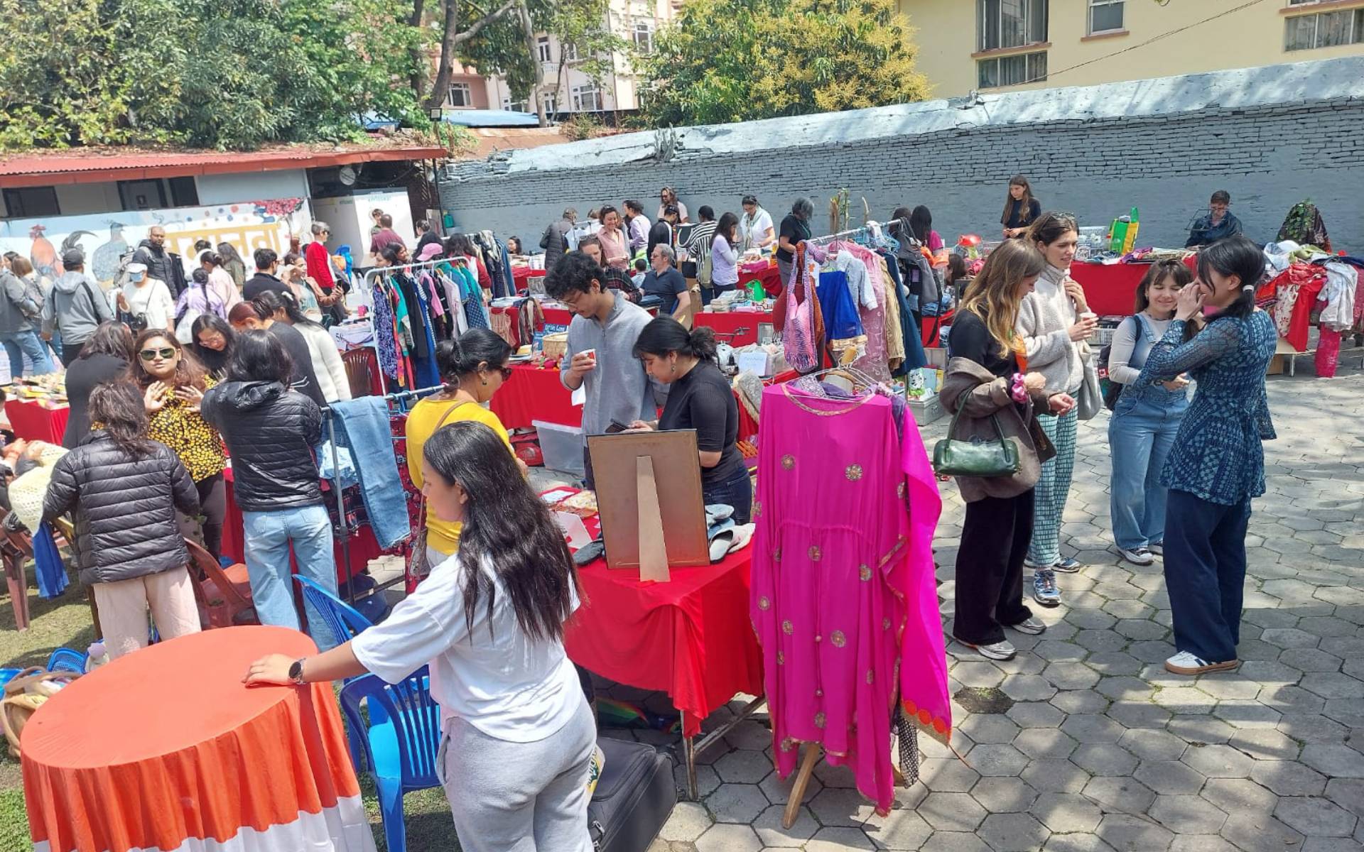 French Embassy Conducts Marketplace in Kathmandu
