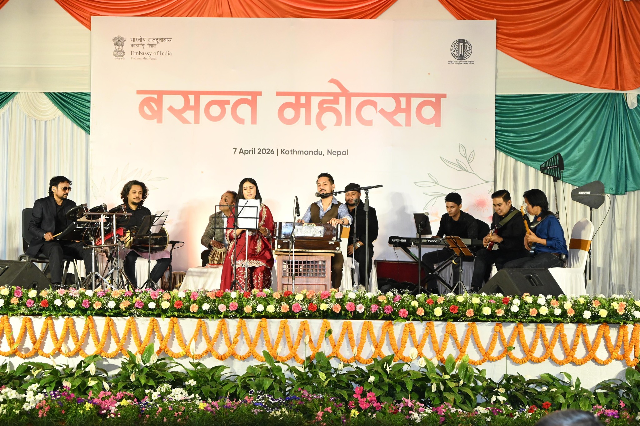 Indian Embassy Organizes Basant Utsav to Celebrate Spring in Kathmandu