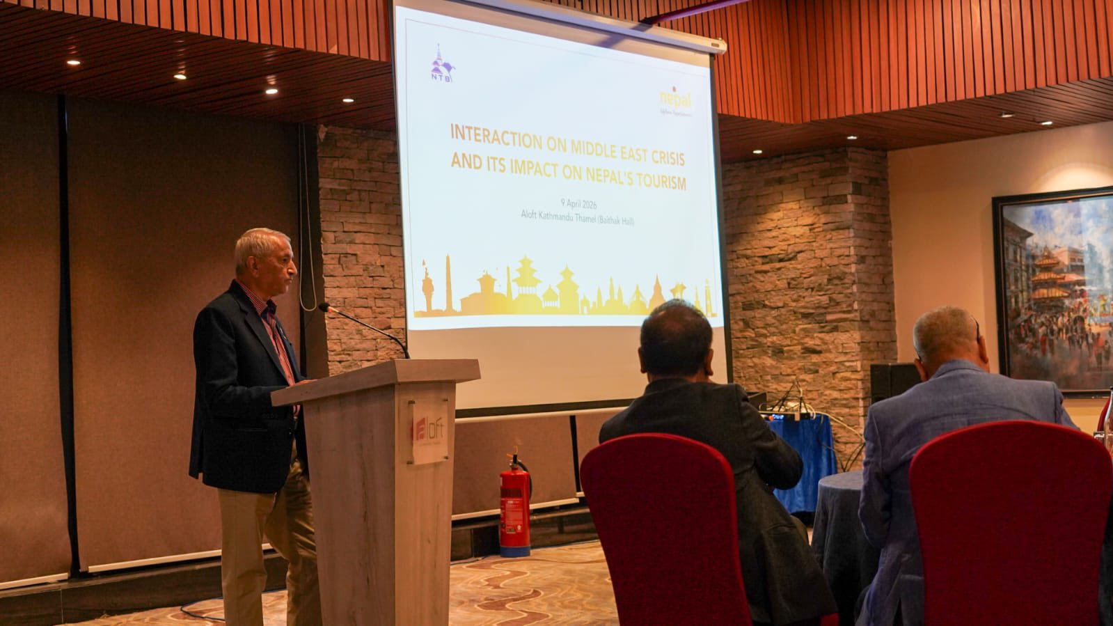 NTB Organizes an Interaction Program ‘Middle East Crisis and its Impact on Nepal’s Tourism’