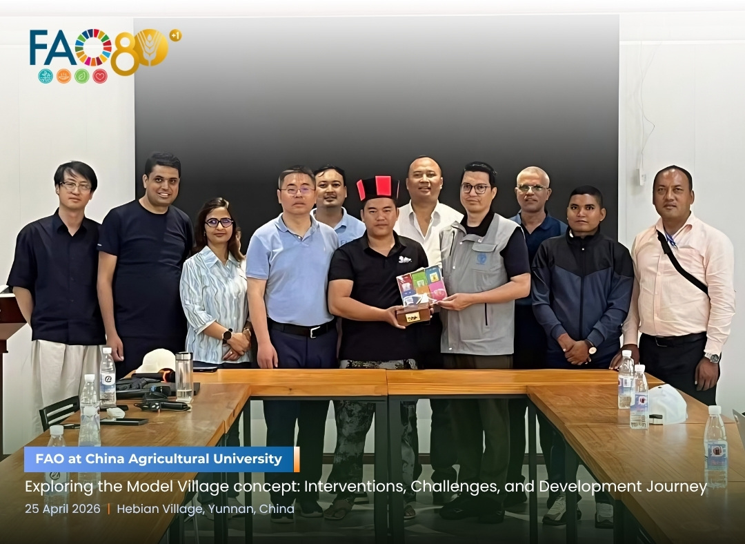 Nepalese Delegates from FAO Engages with the Community and CAU Team