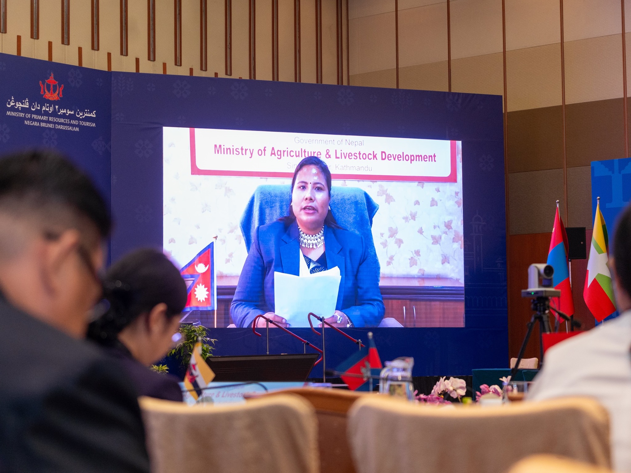 Agriculture Minister Chaudhary Delivers her Statement at the 38th FAO Regional Conference