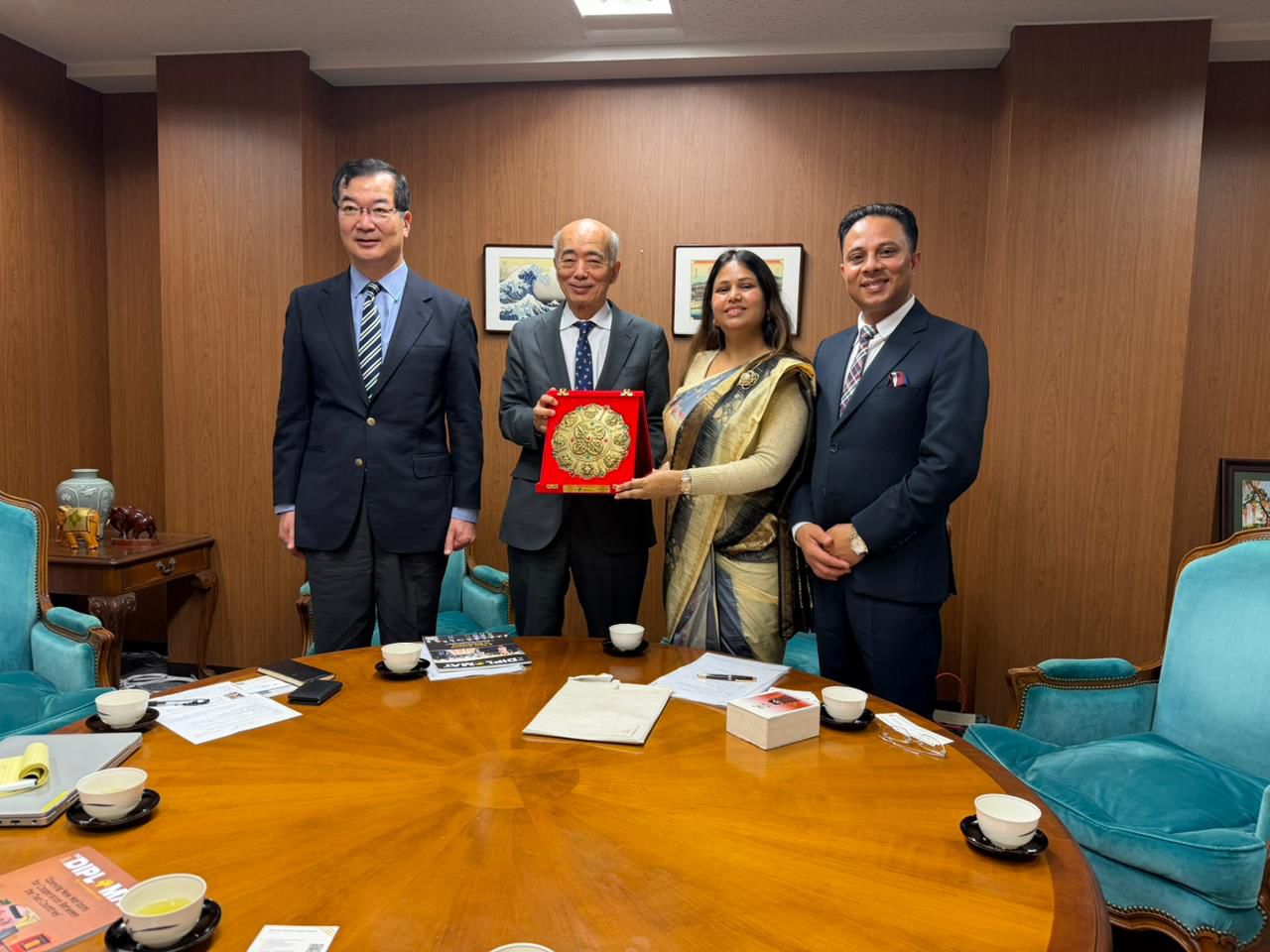 IRGDD Holds High-Level Roundtable with JIIA in Tokyo