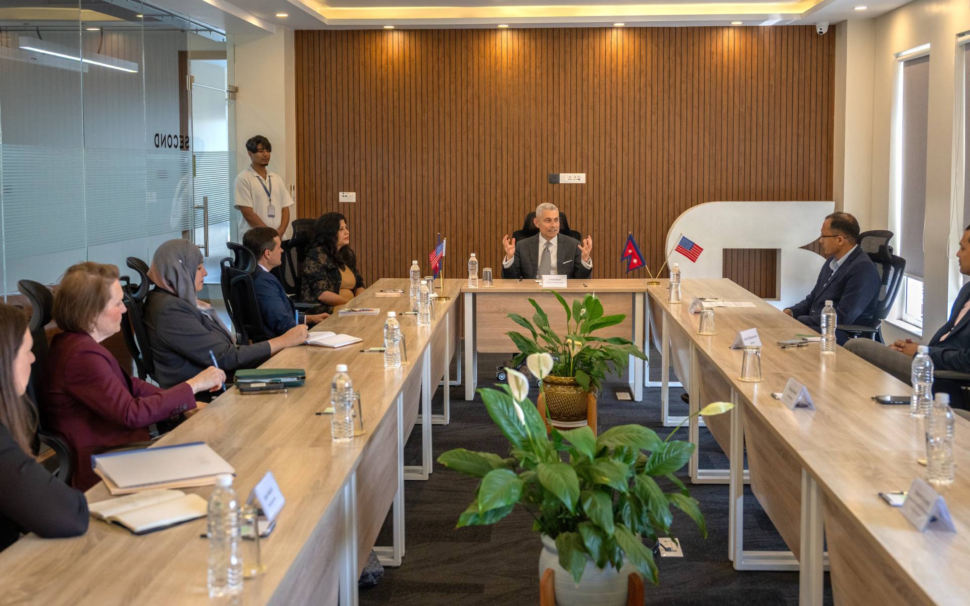 US Secretary Kapur Discusses with Industry Leaders of Nepal