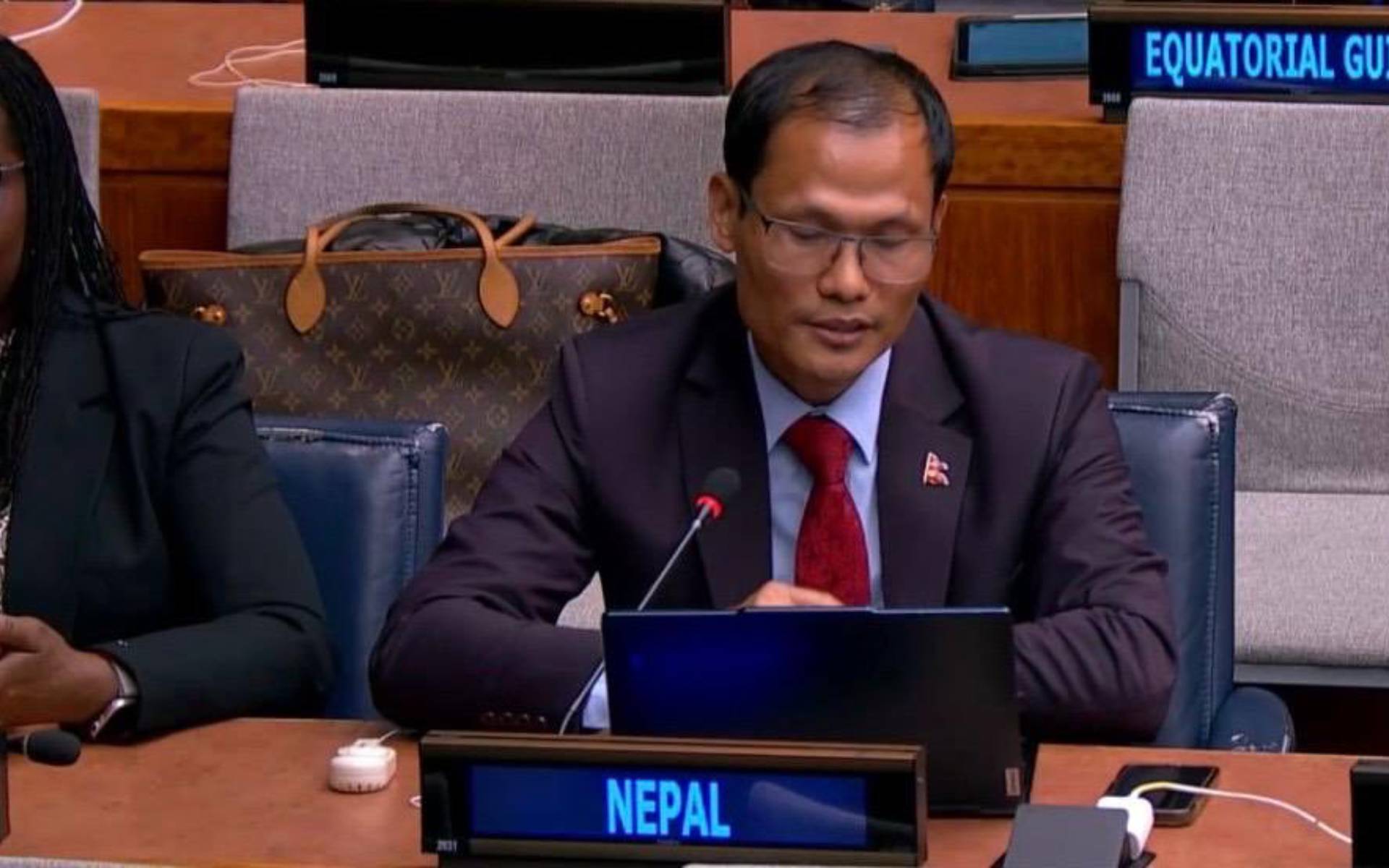 DPR Magar Speaks at Seville Commitment and Special High-Level Meeting with Bretton Woods Institutions