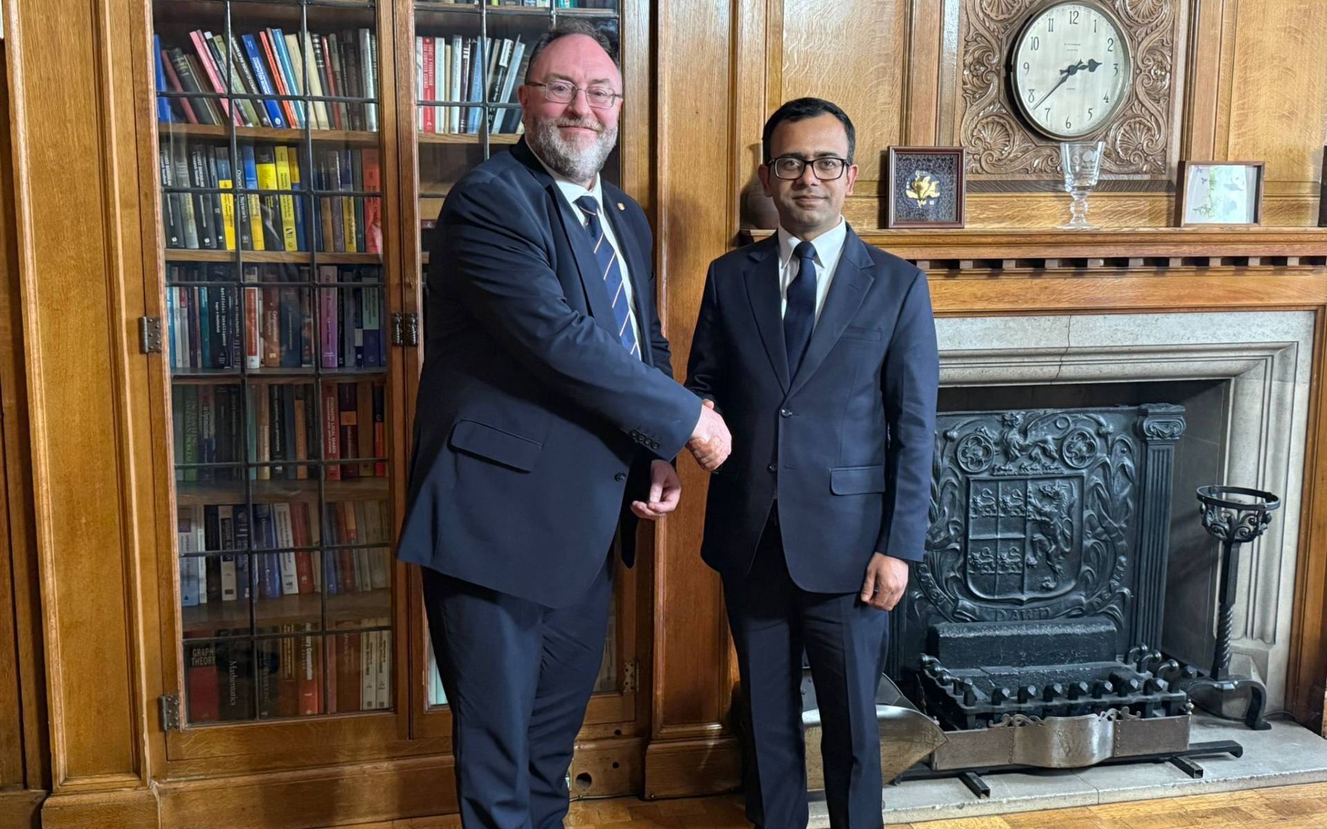 CDA Duwadi Visits Bangor University in Wales