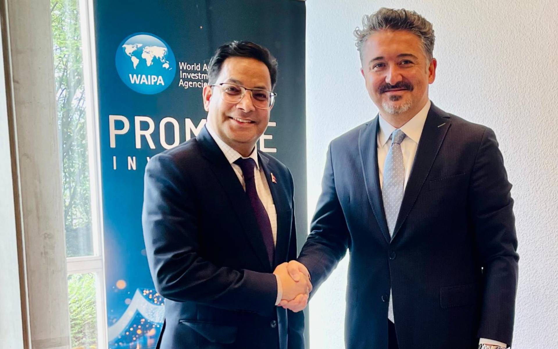 Ambassador Subedi Holds Meeting with CEO of WAIPA in Geneva