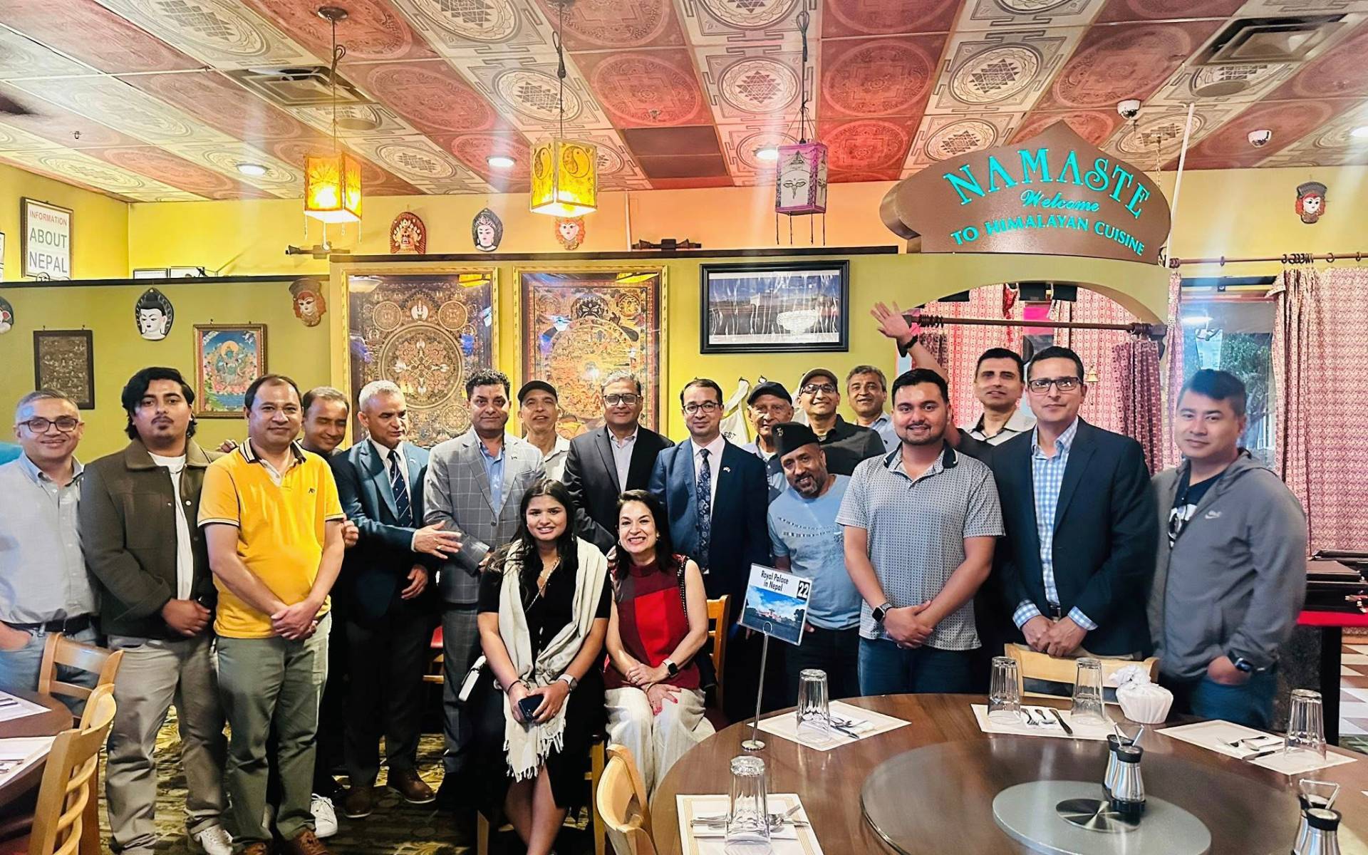 Nepali Diplomats Hold Interaction with SDNA