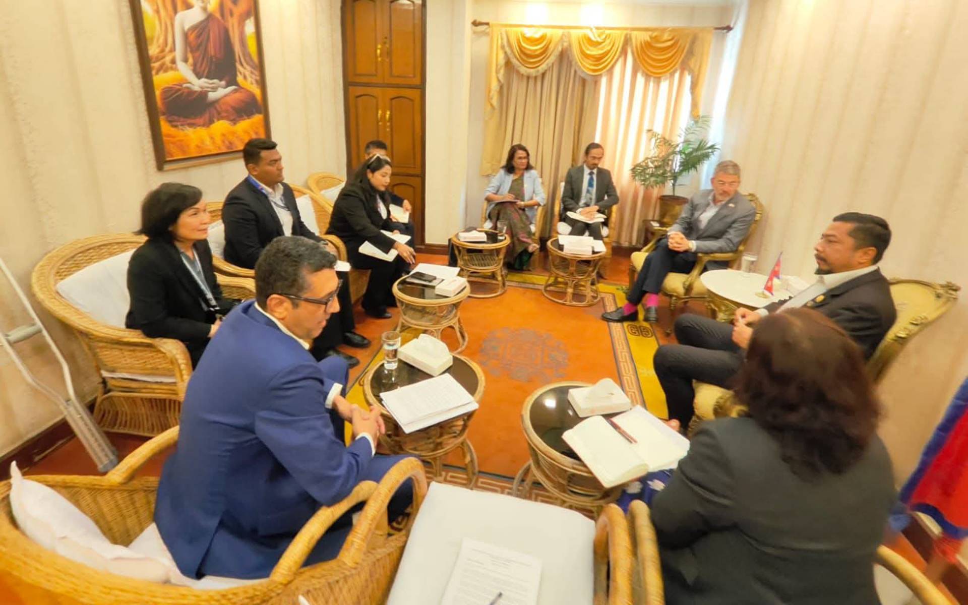 Ministry of Energy Holds a Meeting with Delegation from the World Bank