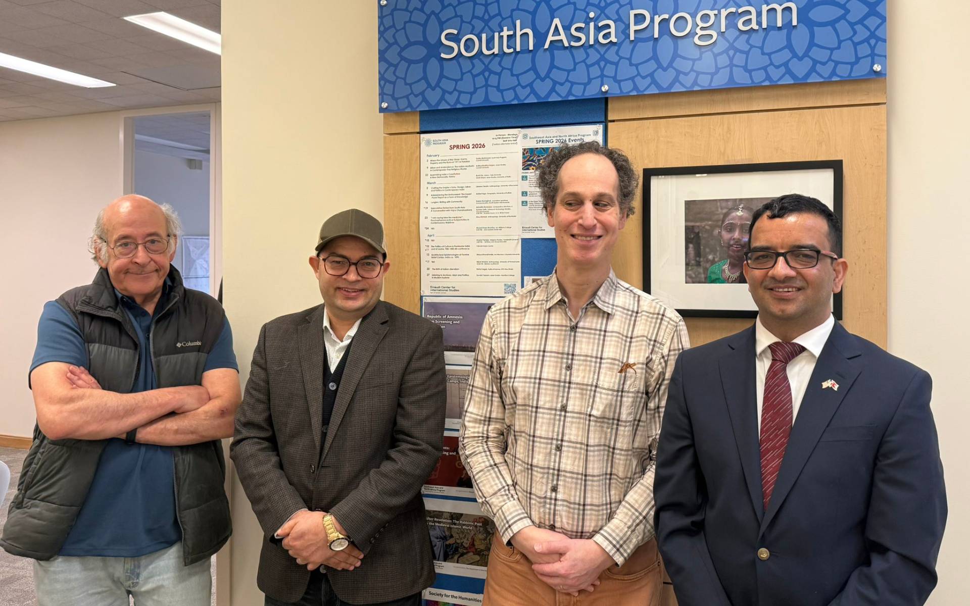 Nepali Consulate General  Bhandari Meets Manager of South Asia Program Vice Provost