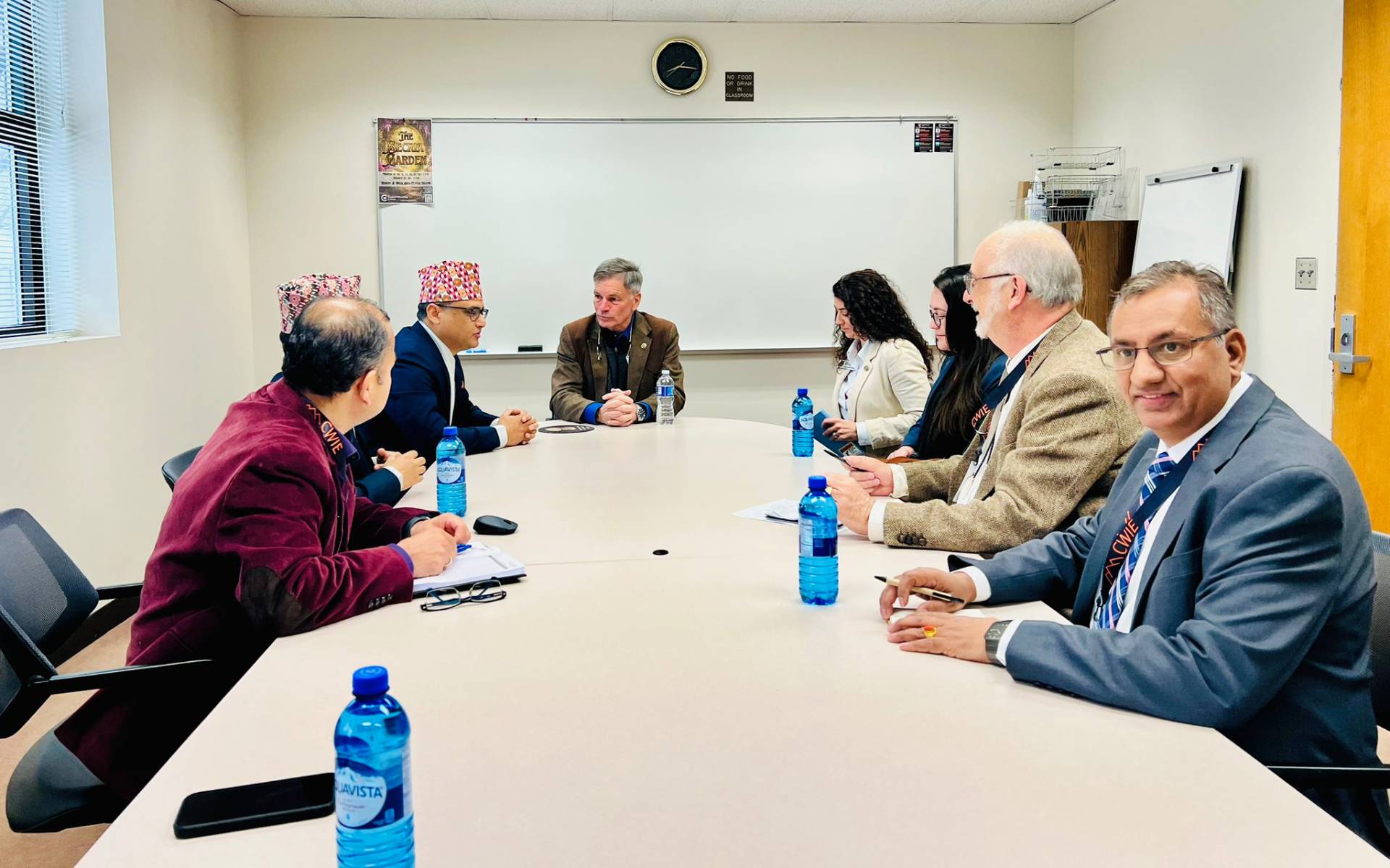 CG Khanal Pays Courtesy Meeting with the Governor of Wyoming