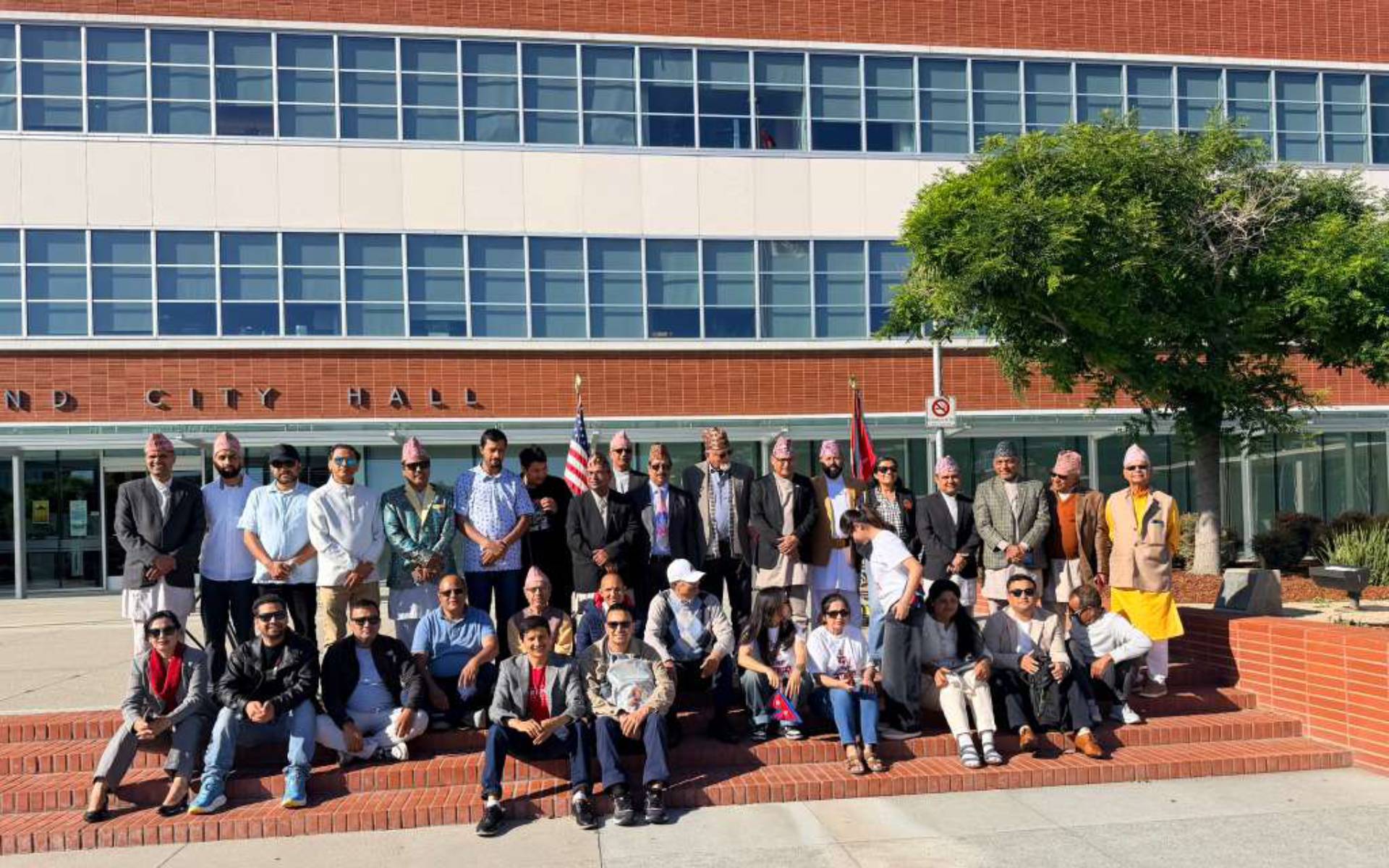 Nepal’s Flag Raising Ceremony to Mark the Nepali New Year 2083 in San Francisco