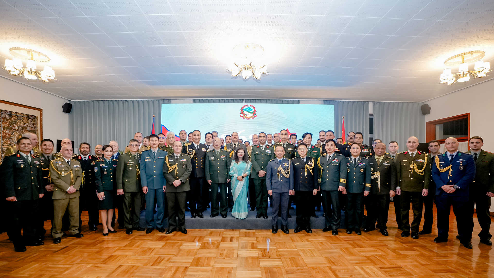 Embassy of Nepal Hosts a Reception for 263rd Nepali Army Day in Beijing