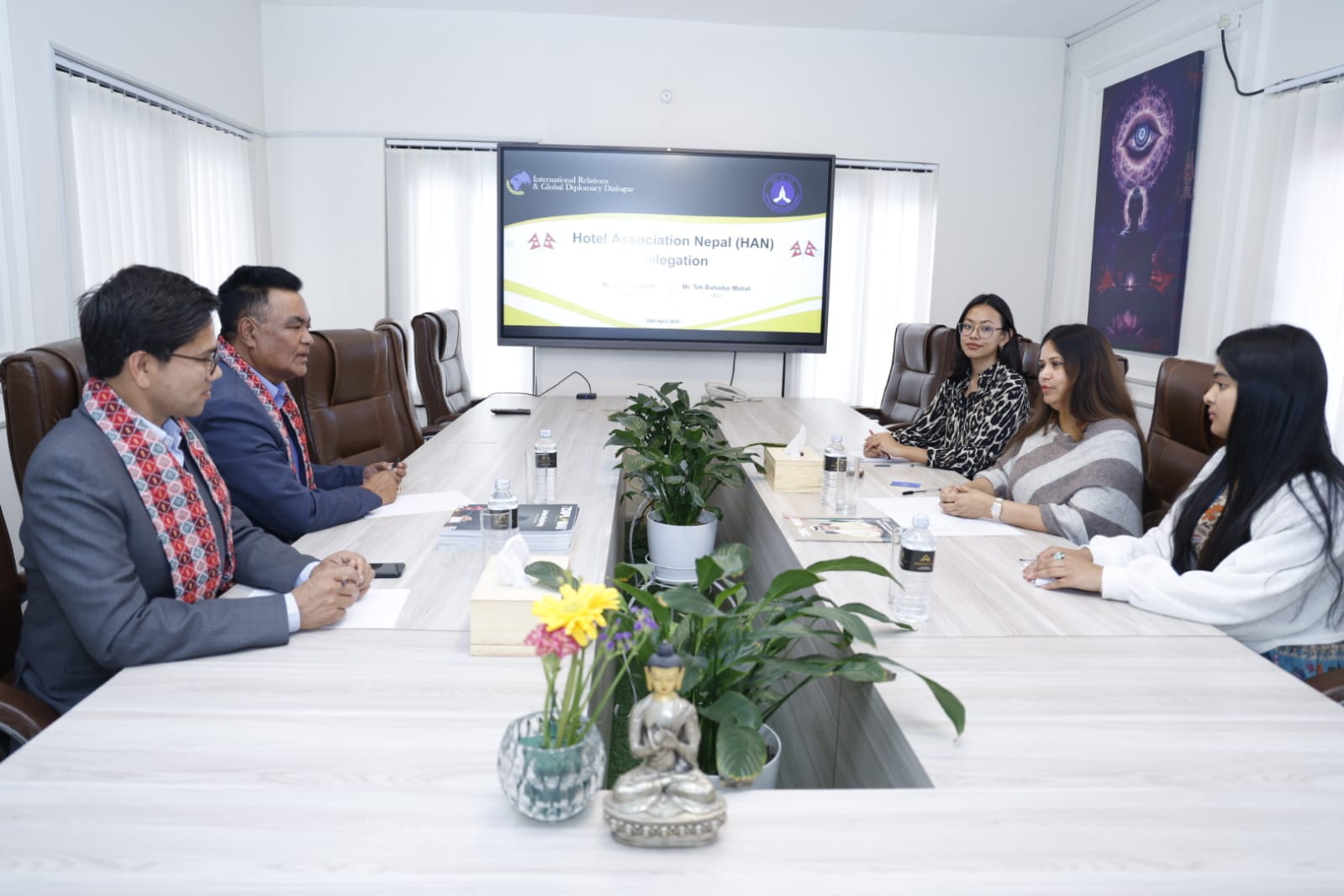 IRGDD & Ambassadors Club Nepal Host Meeting with HAN Leadership