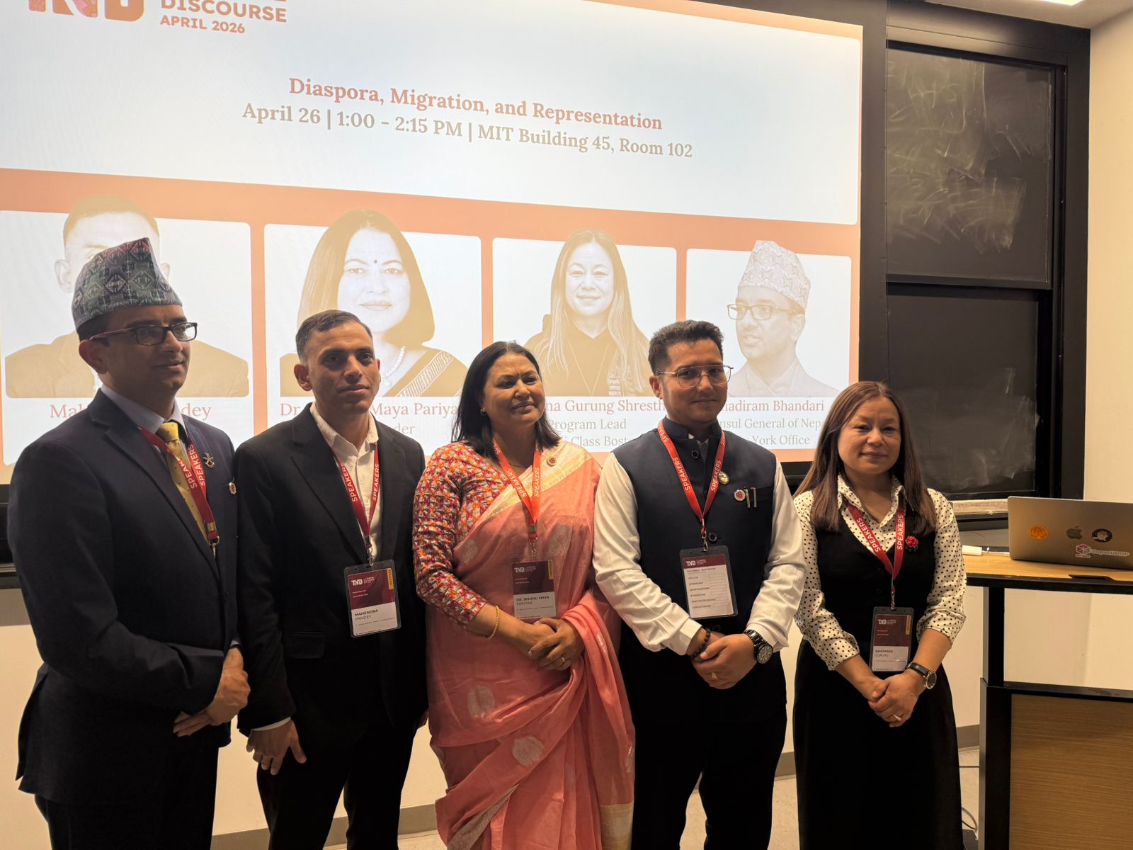 CG Bhandari Congratulates Nepali Students at Harvard University for Organizing TND’26