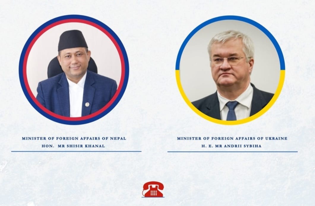 Nepal's Foreign Minister Khanal Urges Ukraine to Release Detained Nepali Nationals