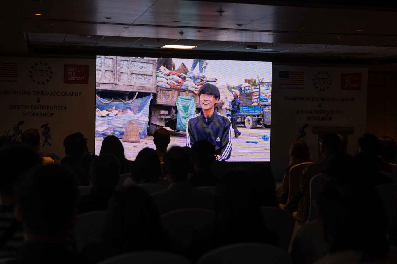 US Embassy Concludes the AFS Workshop on ‘Smartphone Cinematography & Digital Distribution’