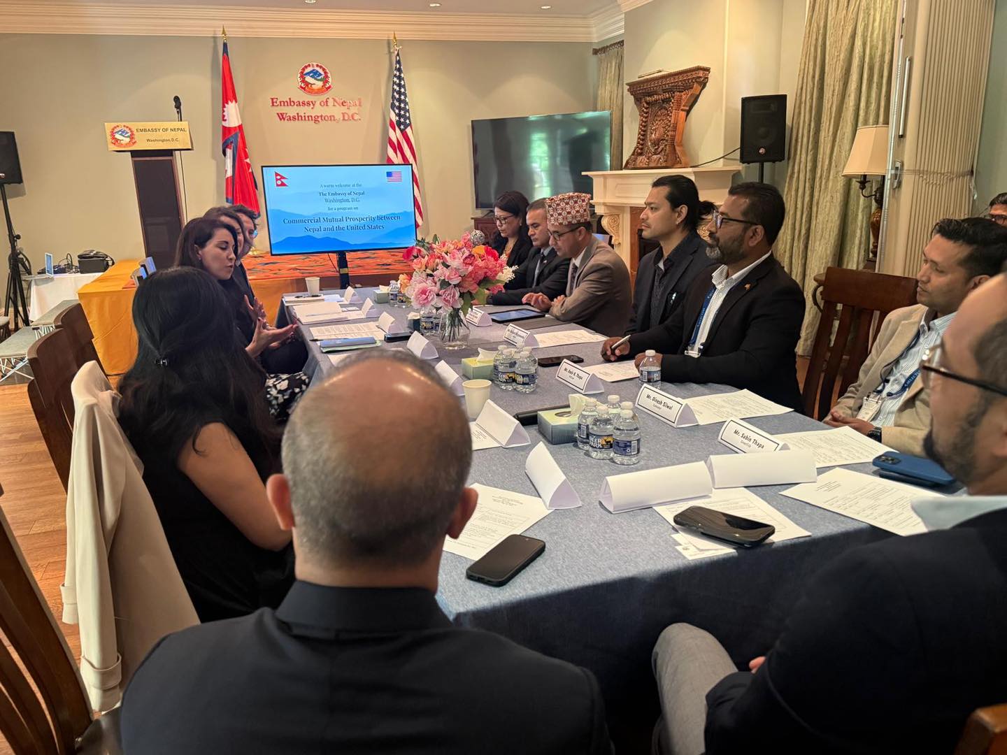 Nepali Embassy Organizes Interaction on Commercial Mutual Prosperity between Nepal and US