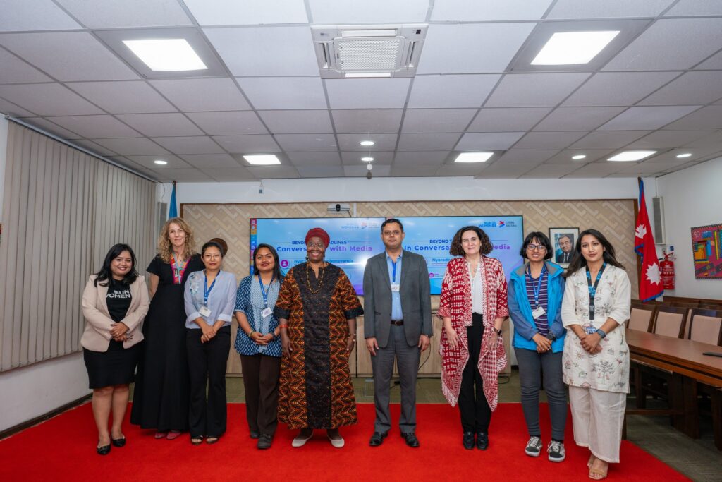 UN Women Deputy Executive Director Engages with Editors and Journalists from Multiple Media Networks