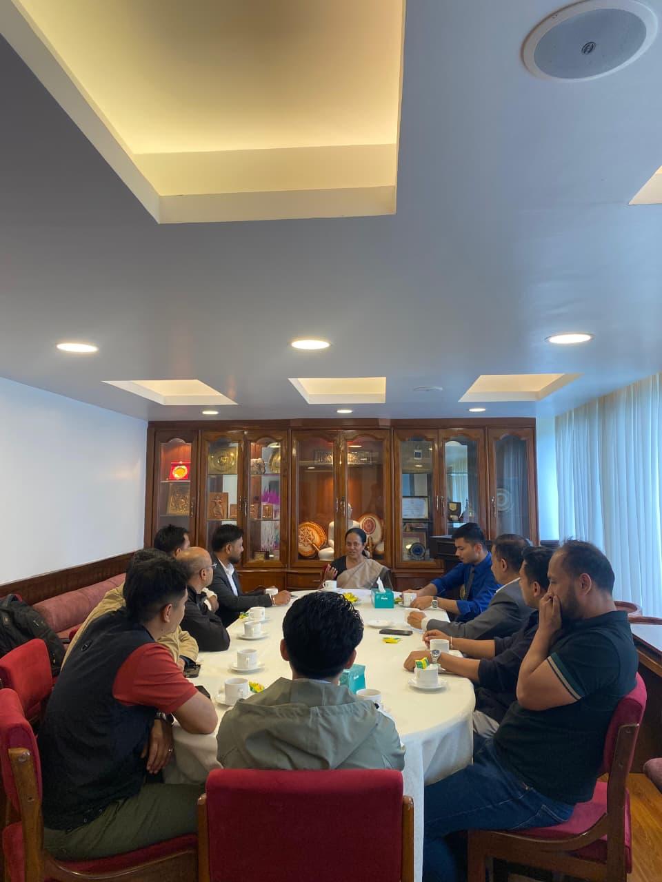 Sri Lanka Ambassador Delpitiya Meets with 11 Nepali Travel Agents Ahead of their Tour to Sri Lanka