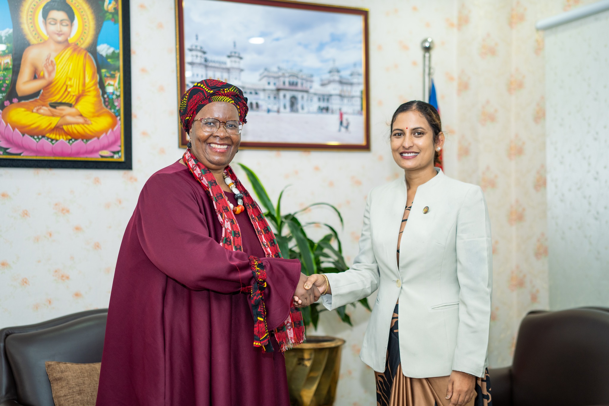 UN Women Deputy ED Gumbonzvanda Holds Courtesy Meeting with Women Minister Badi