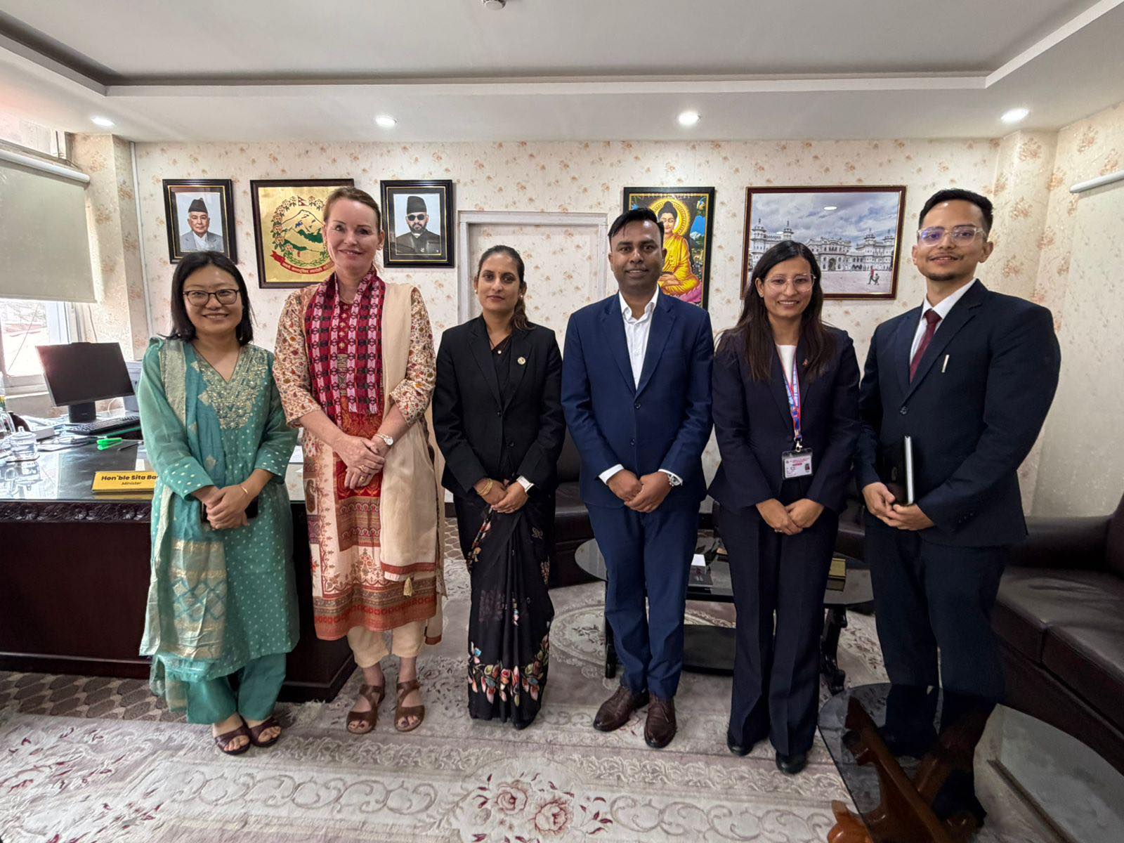 Norwegian Ambassador Mjøs Meets with Minister Badi