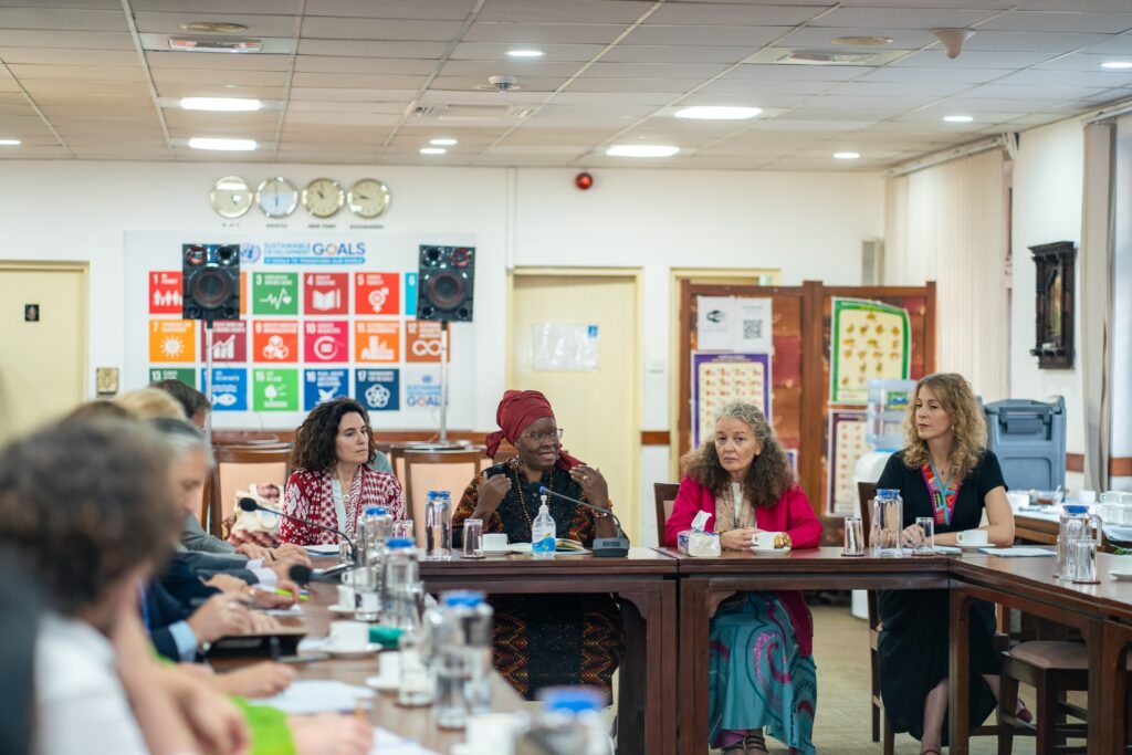 UN Women Deputy ED Gumbonzvanda Joins Development Partners for Meeting on Gender Equality Mandate in Nepal