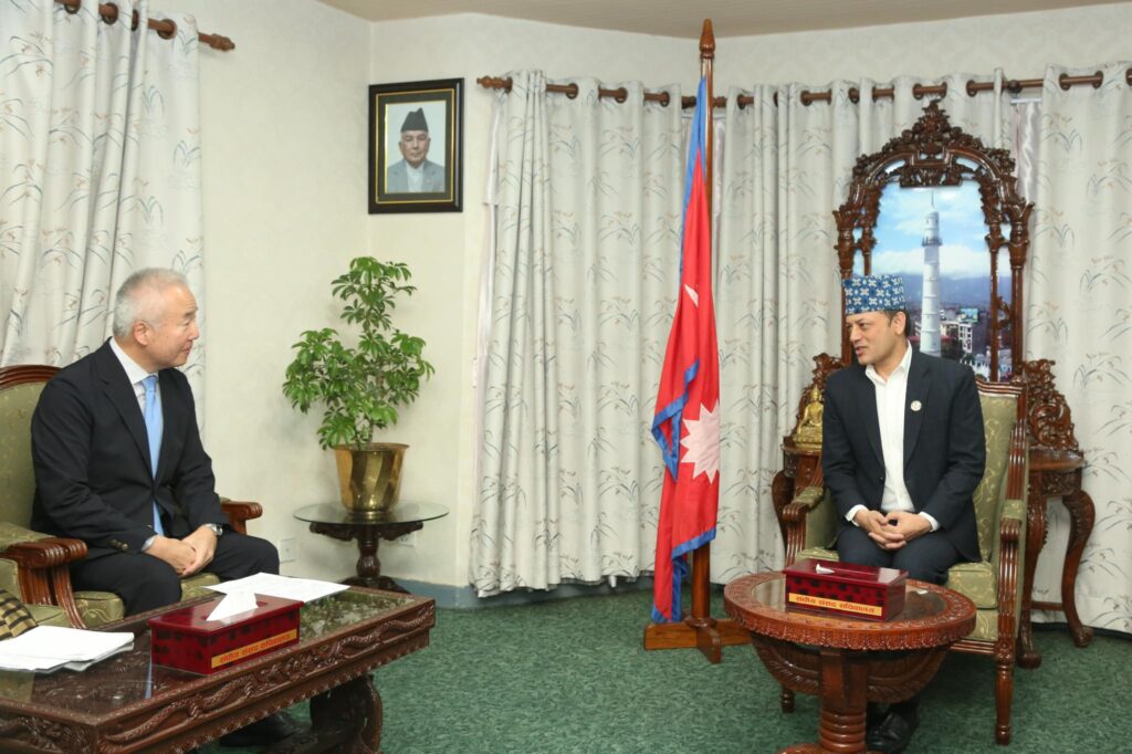 Japanese Ambassador Maeda Pays Courtesy Call on HoR Speaker Aryal