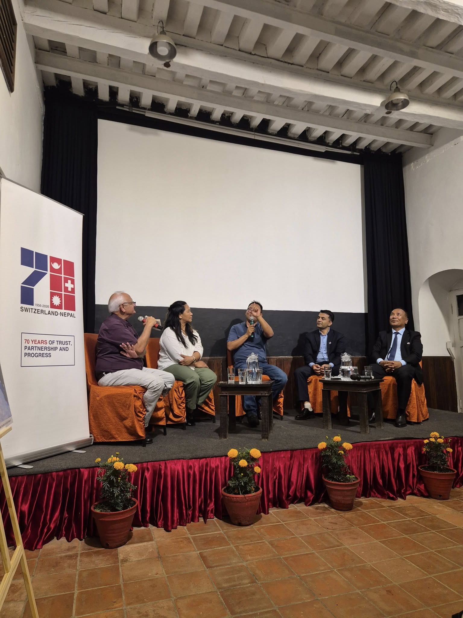 Switzerland Embassy Holds Lhotse Exhibition in Nepal Tourism Board